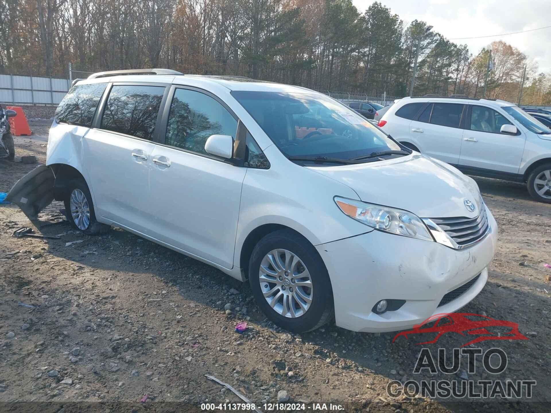 TOYOTA SIENNA 2017 - 5TDYZ3DC3HS772192