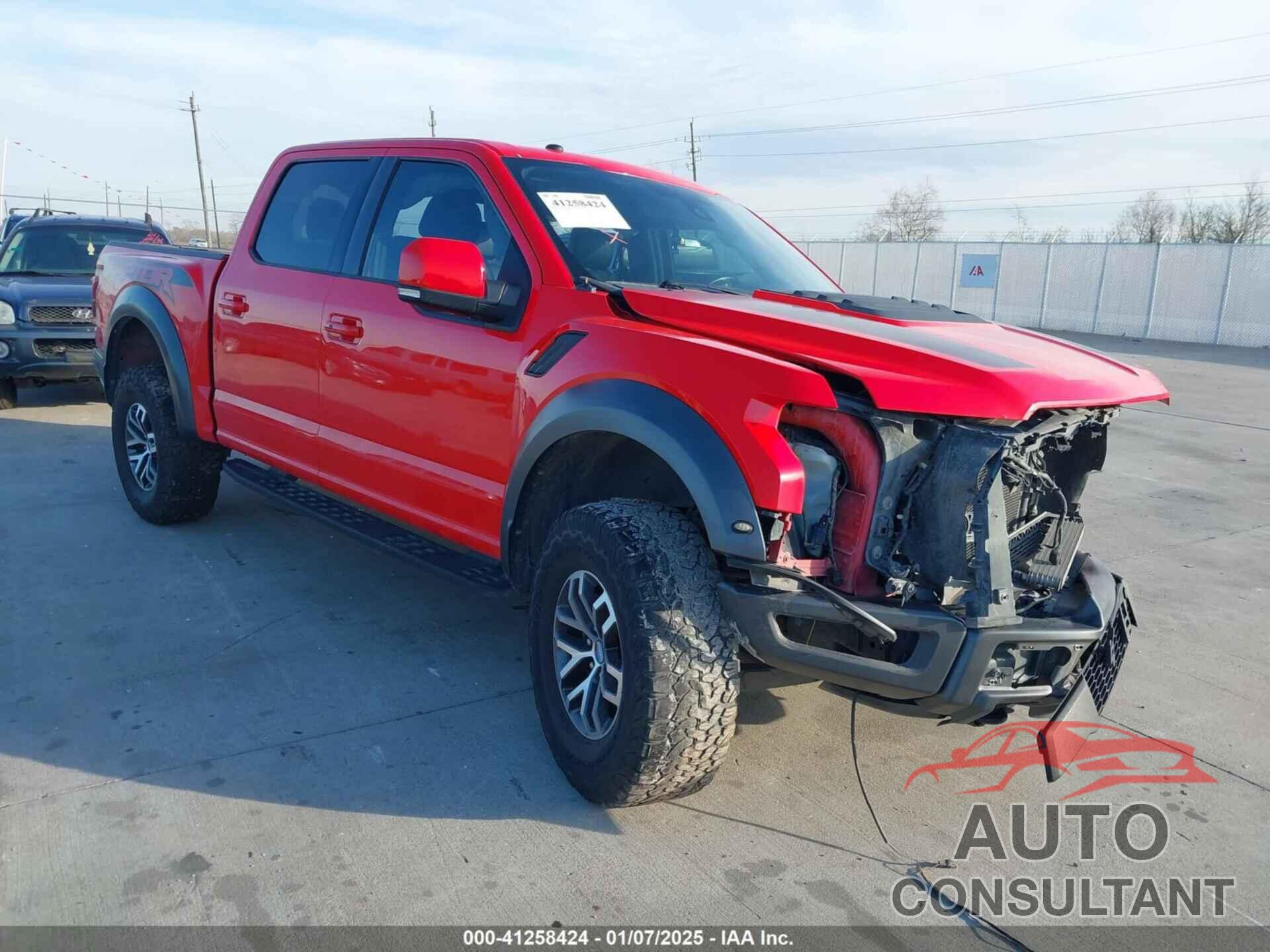 FORD F-150 2018 - 1FTFW1RG4JFB11552