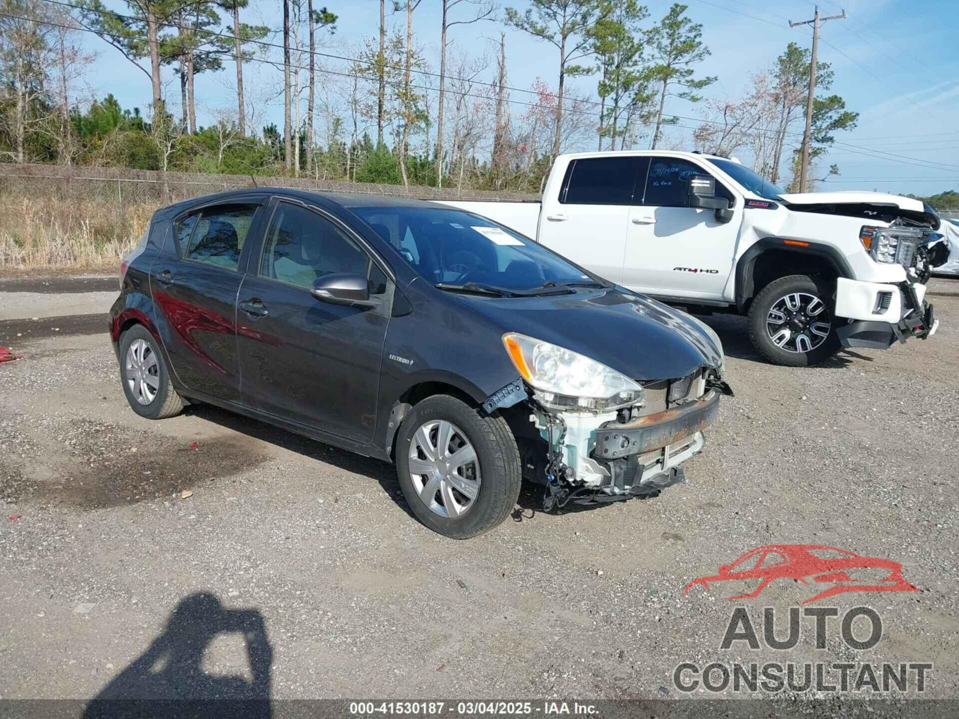 TOYOTA PRIUS C 2013 - JTDKDTB31D1542830