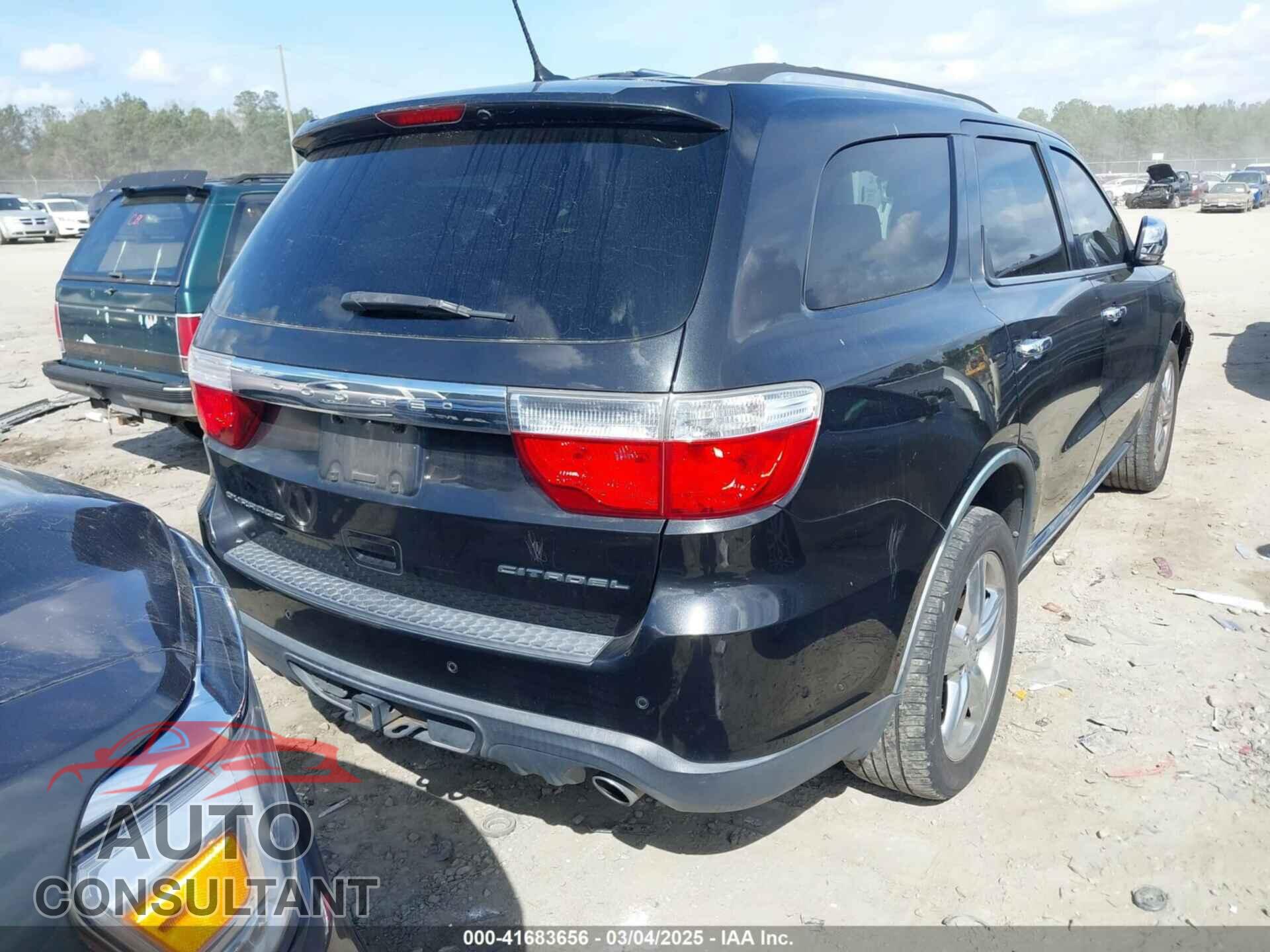 DODGE DURANGO 2012 - 1C4RDHEG3CC266860