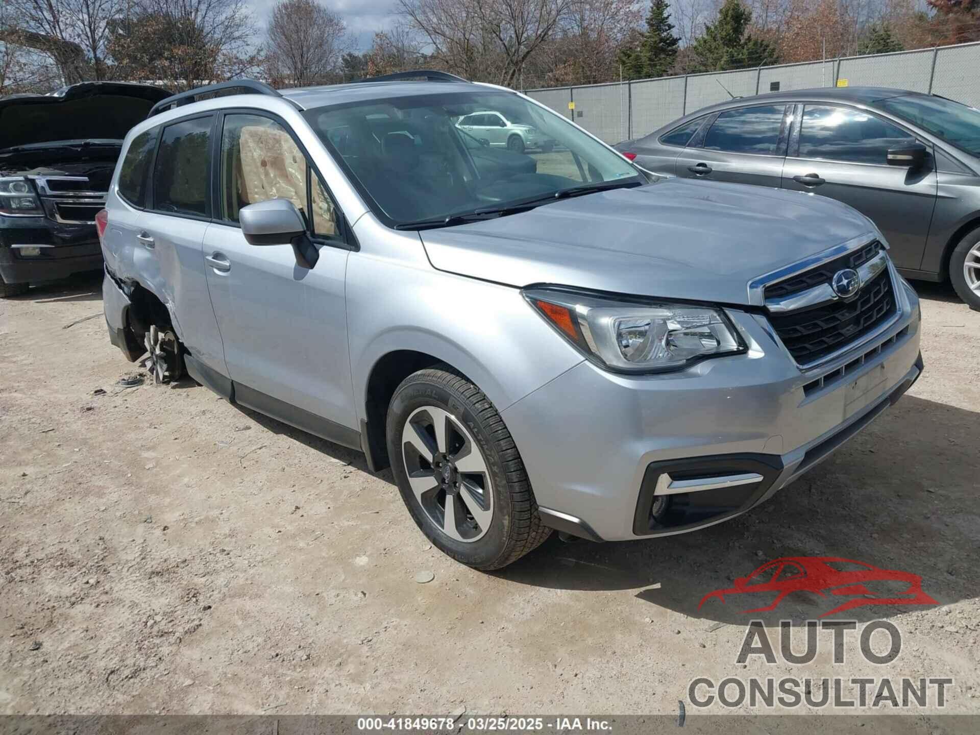 SUBARU FORESTER 2018 - JF2SJAGC1JH406224