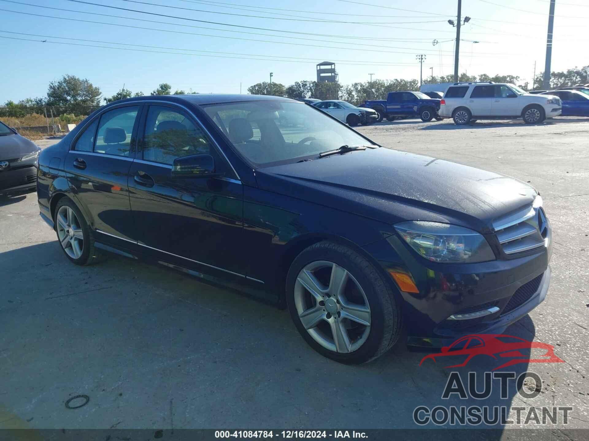 MERCEDES-BENZ C 300 2011 - WDDGF5EB9BA519393