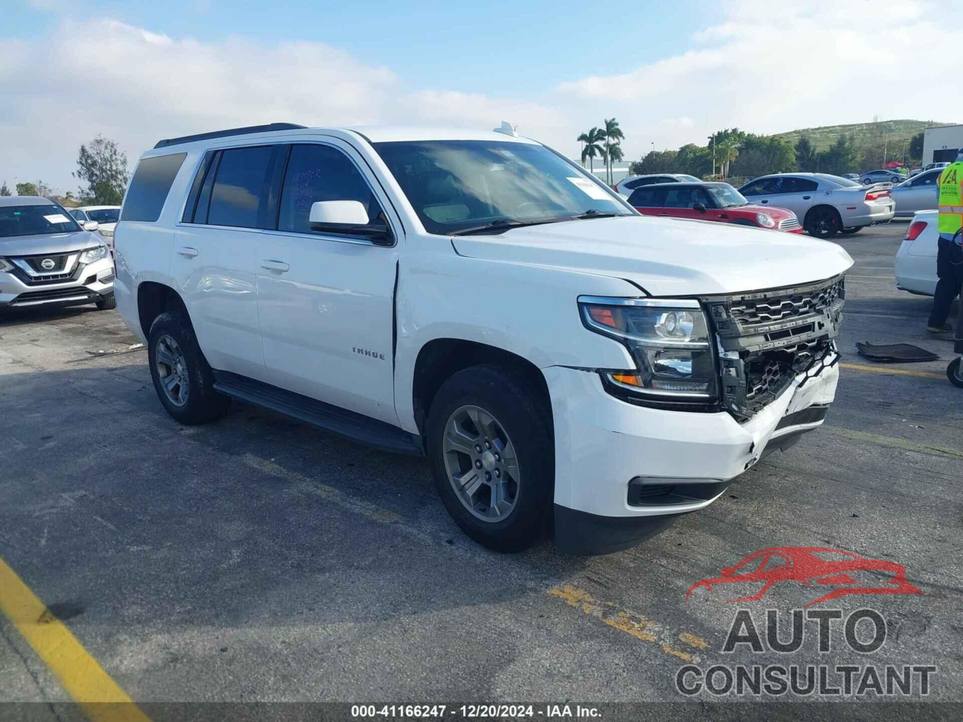 CHEVROLET TAHOE 2020 - 1GNSCAKC5LR105525