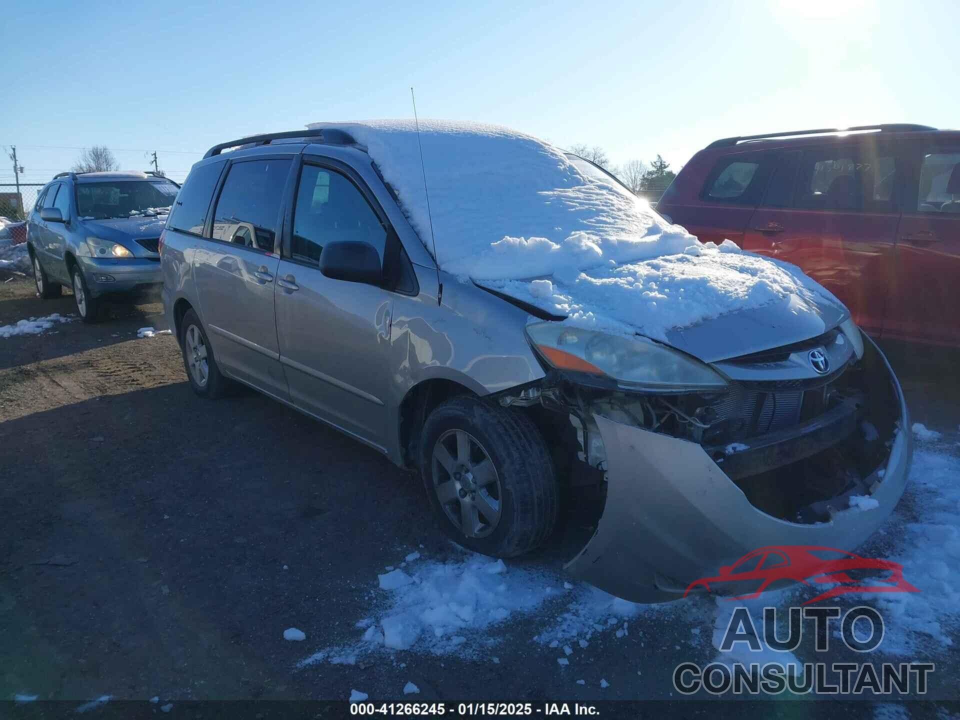 TOYOTA SIENNA 2010 - 5TDKK4CCXAS306802