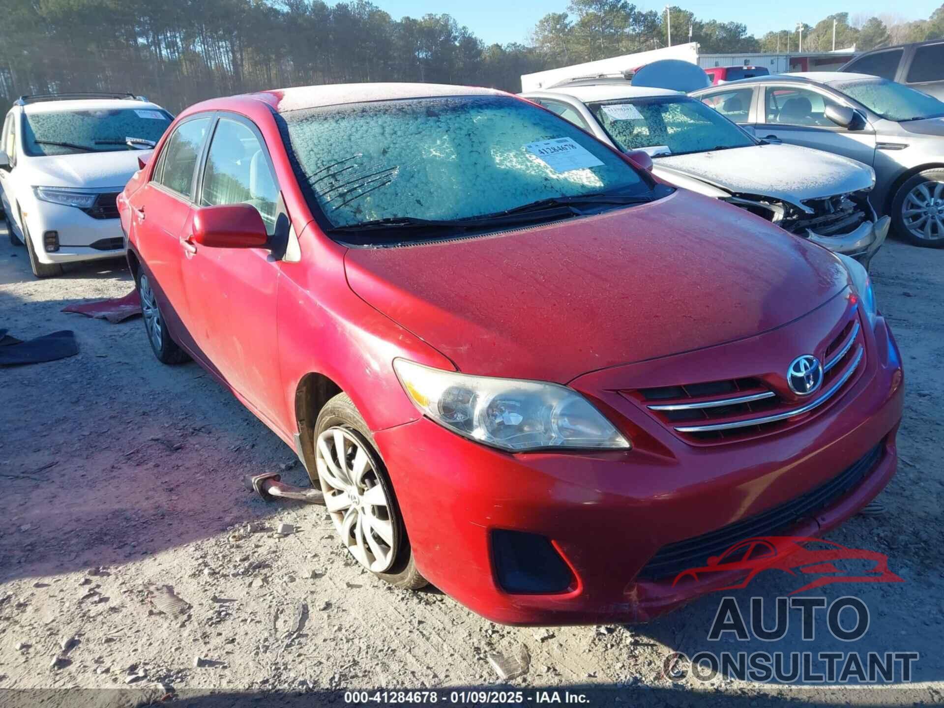TOYOTA COROLLA 2013 - 5YFBU4EE0DP155491
