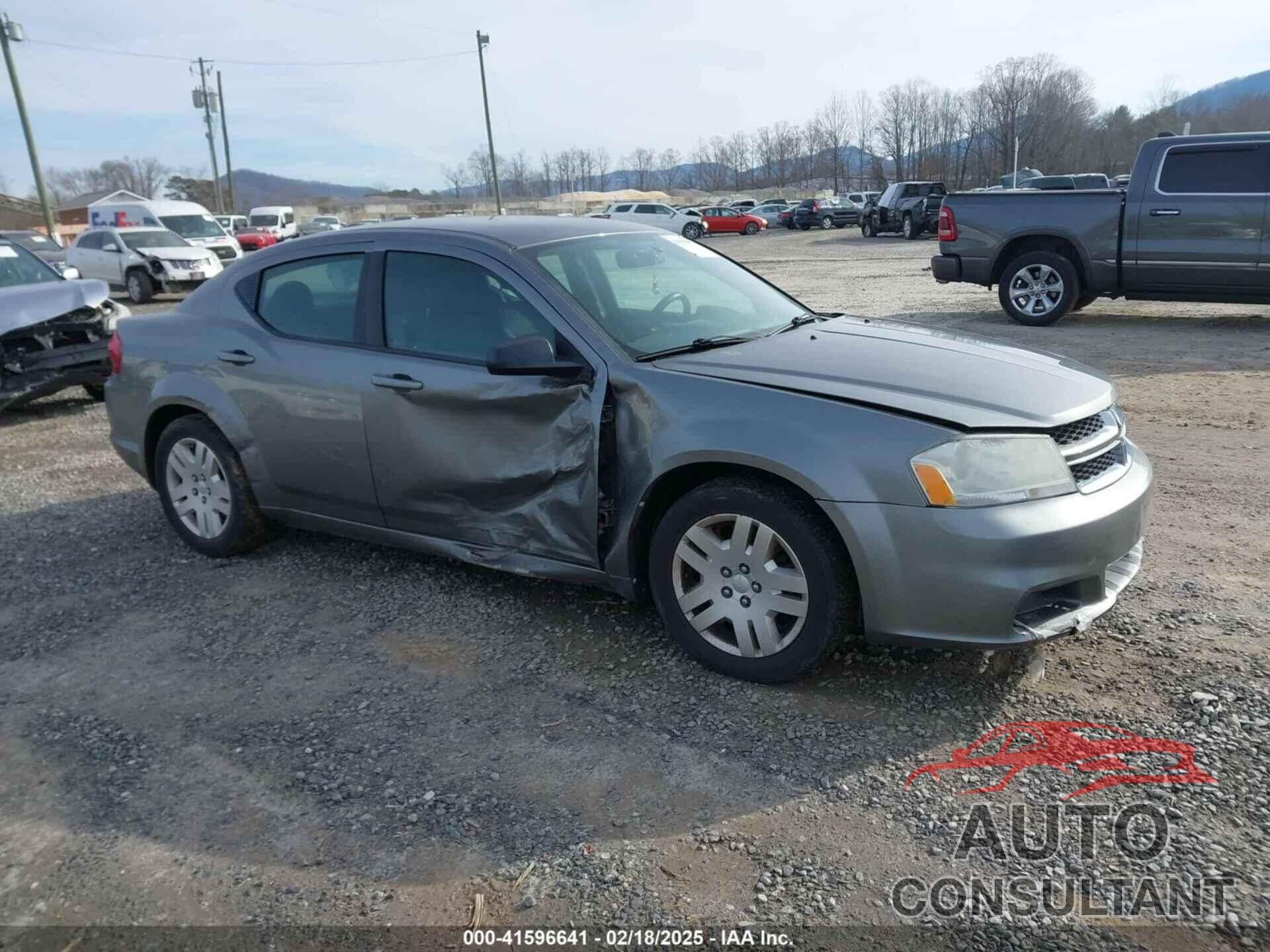 DODGE AVENGER 2013 - 1C3CDZAB4DN754148