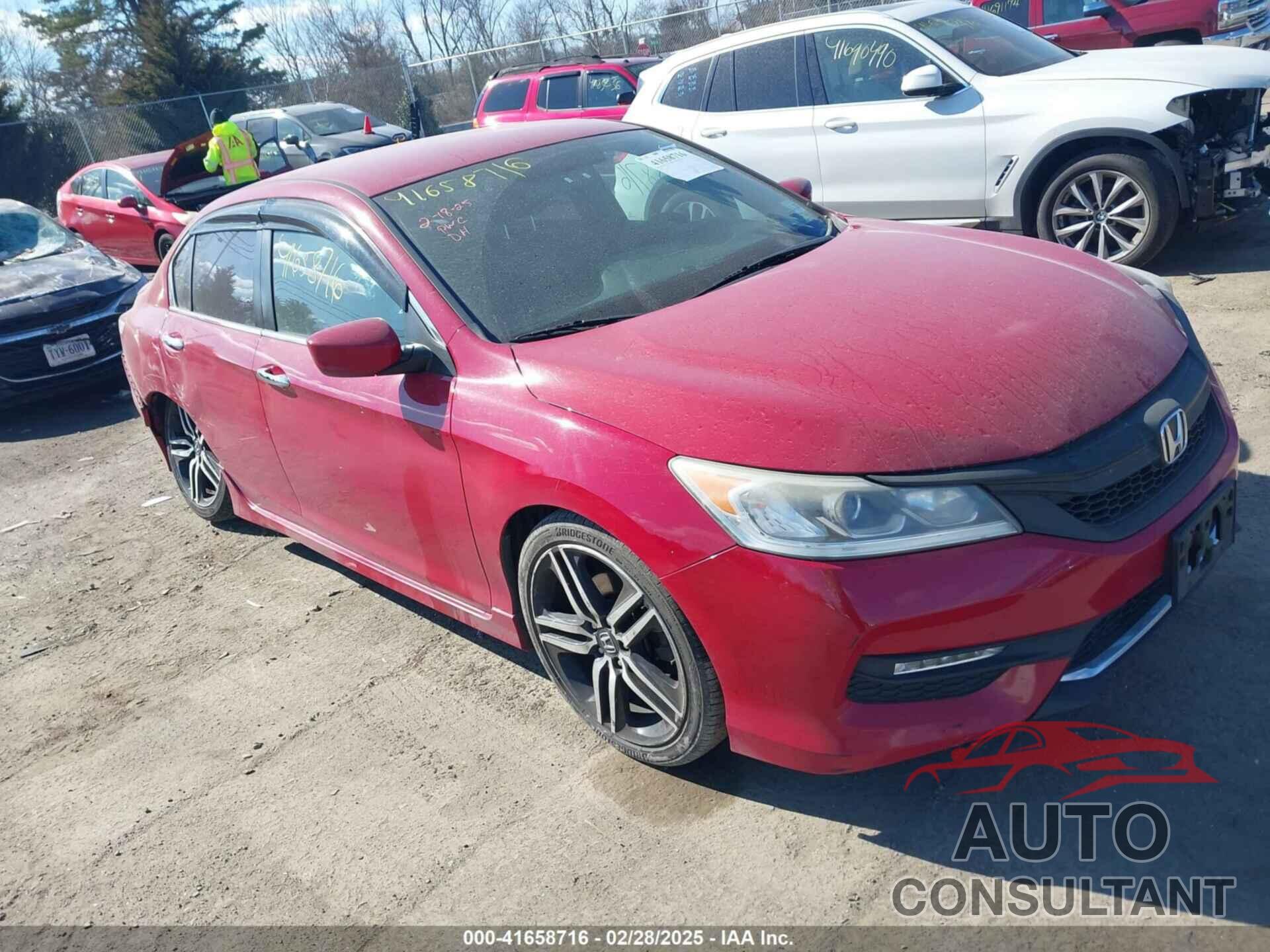 HONDA ACCORD 2017 - 1HGCR2F17HA087093