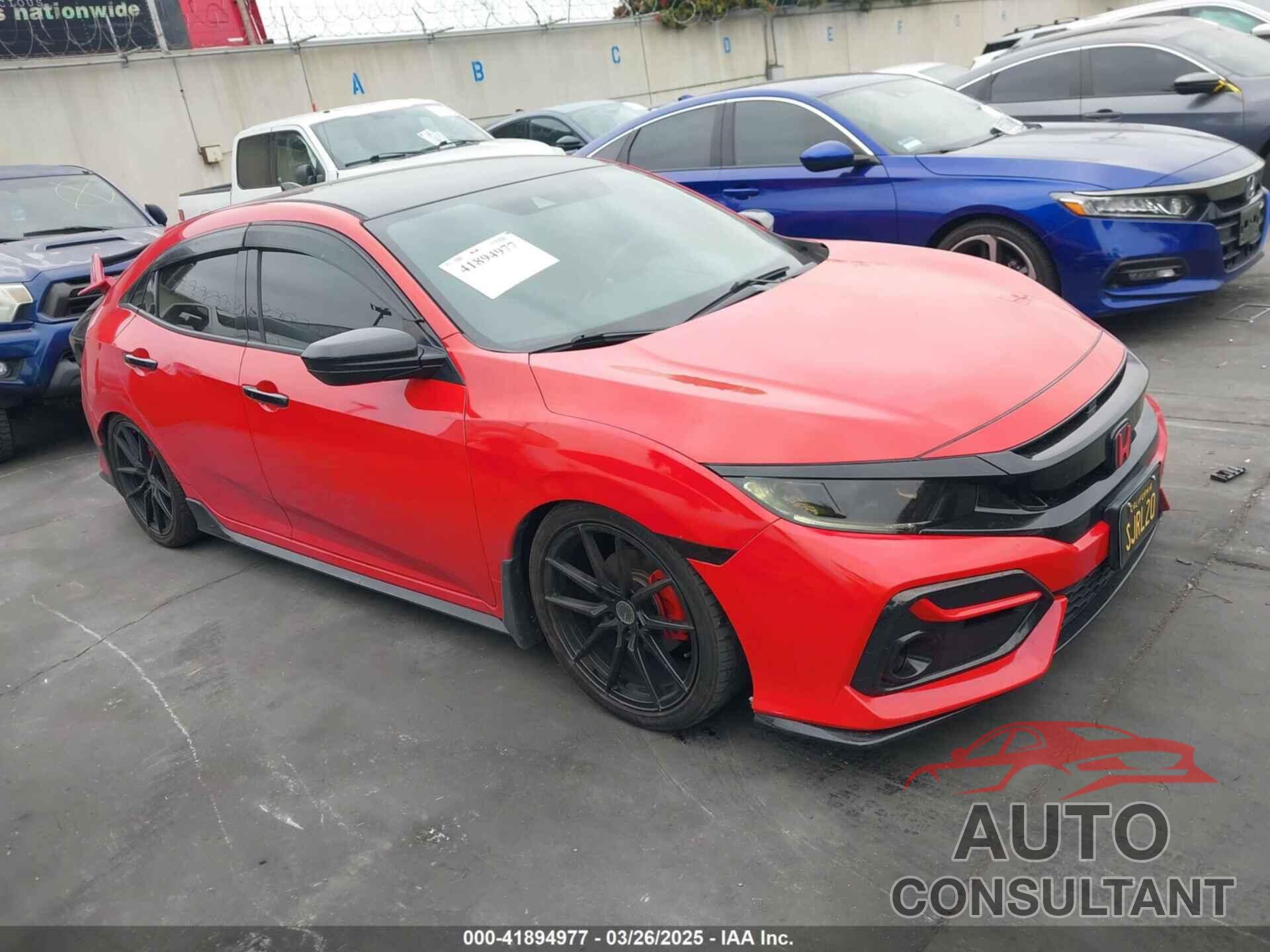 HONDA CIVIC 2020 - SHHFK7G45LU213486