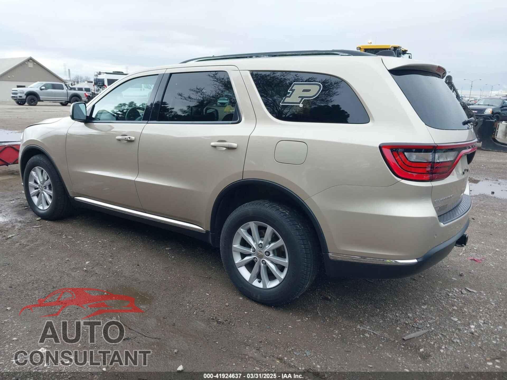 DODGE DURANGO 2014 - 1C4RDJAG0EC287049