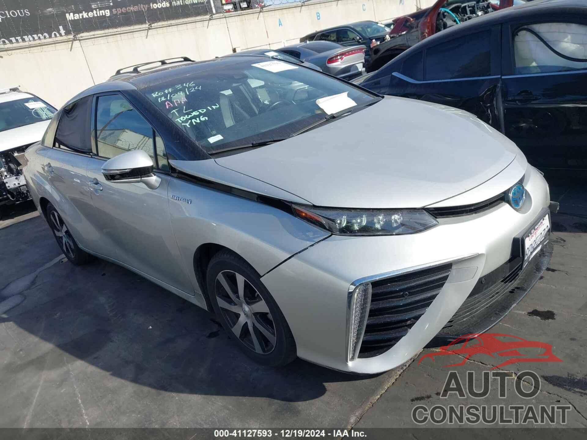 TOYOTA MIRAI 2019 - JTDBVRBDXKA007873