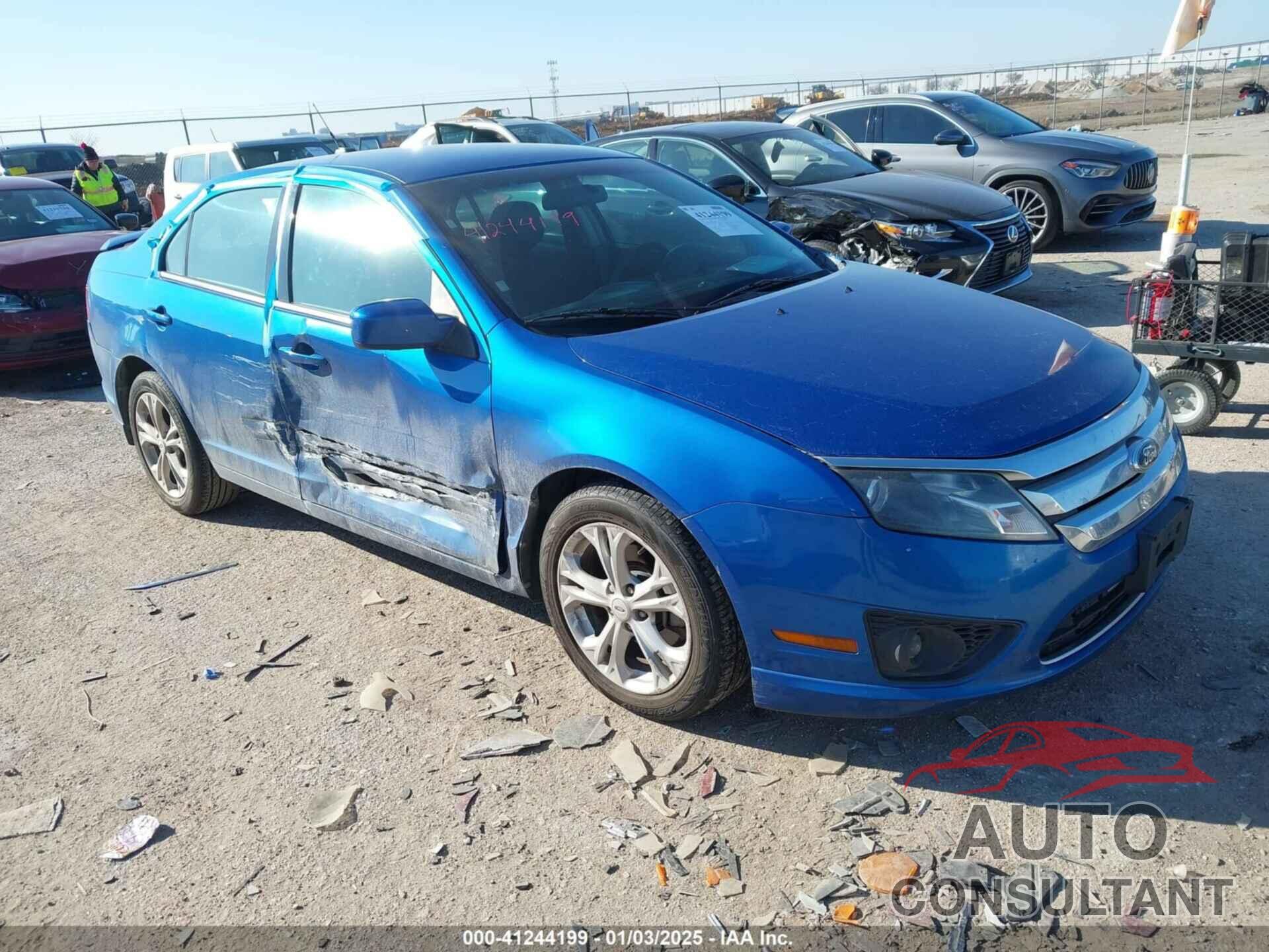FORD FUSION 2012 - 3FAHP0HA8CR130260