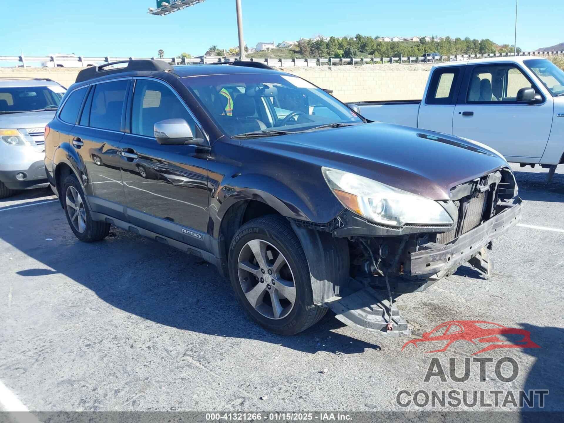 SUBARU OUTBACK 2013 - 4S4BRBSC6D3212239