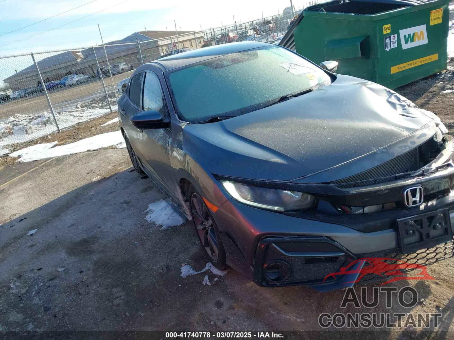 HONDA CIVIC 2021 - SHHFK7H43MU205371