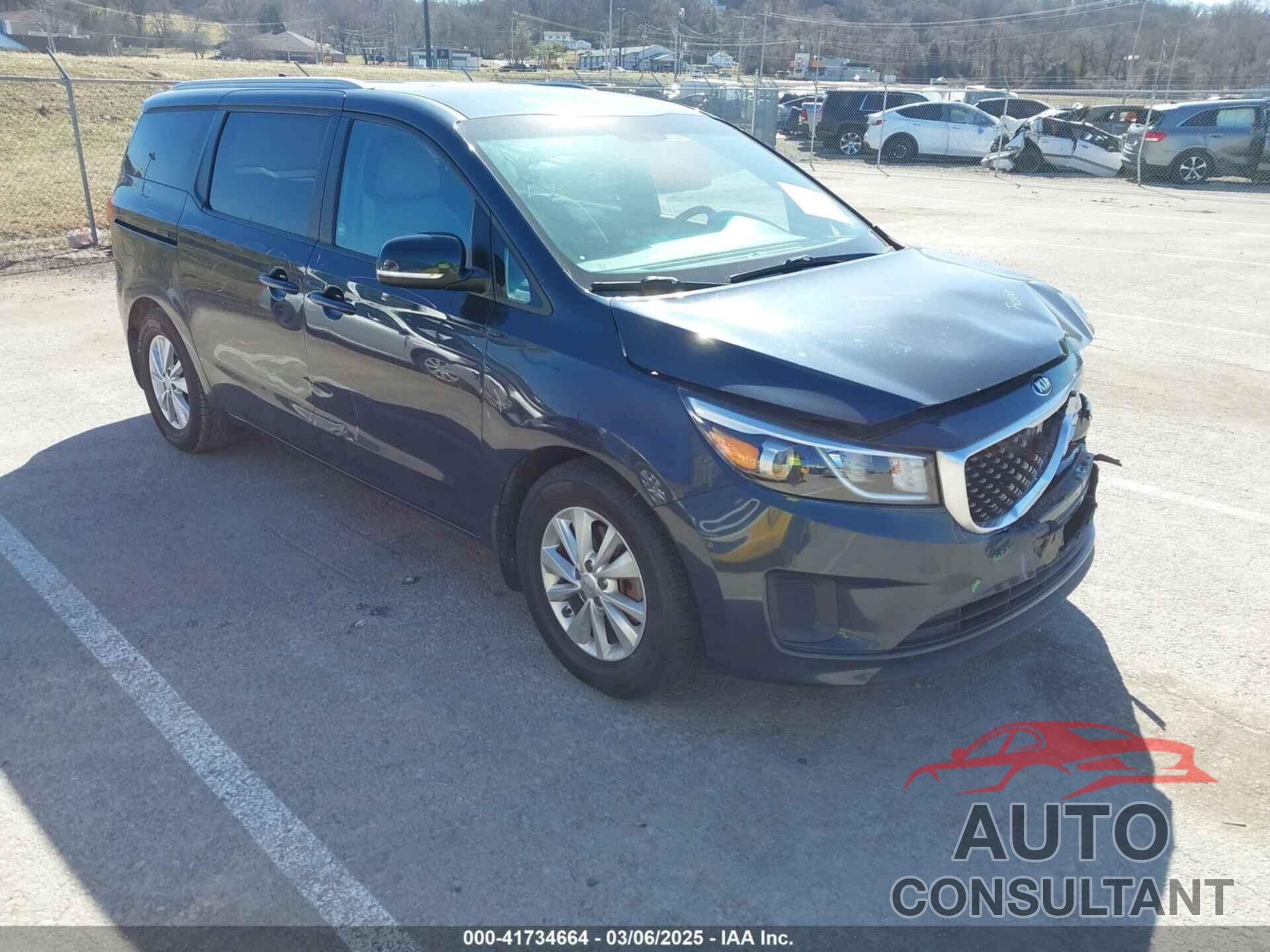 KIA SEDONA 2016 - KNDMB5C17G6180064
