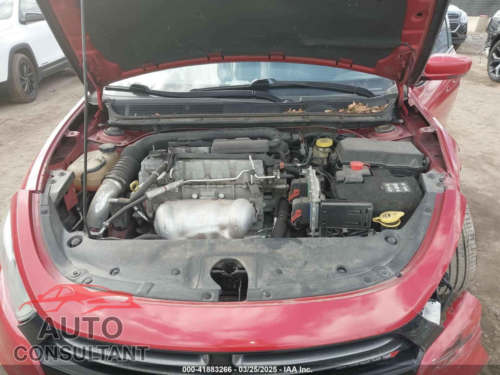 DODGE DART 2015 - 1C3CDFEB3FD141987