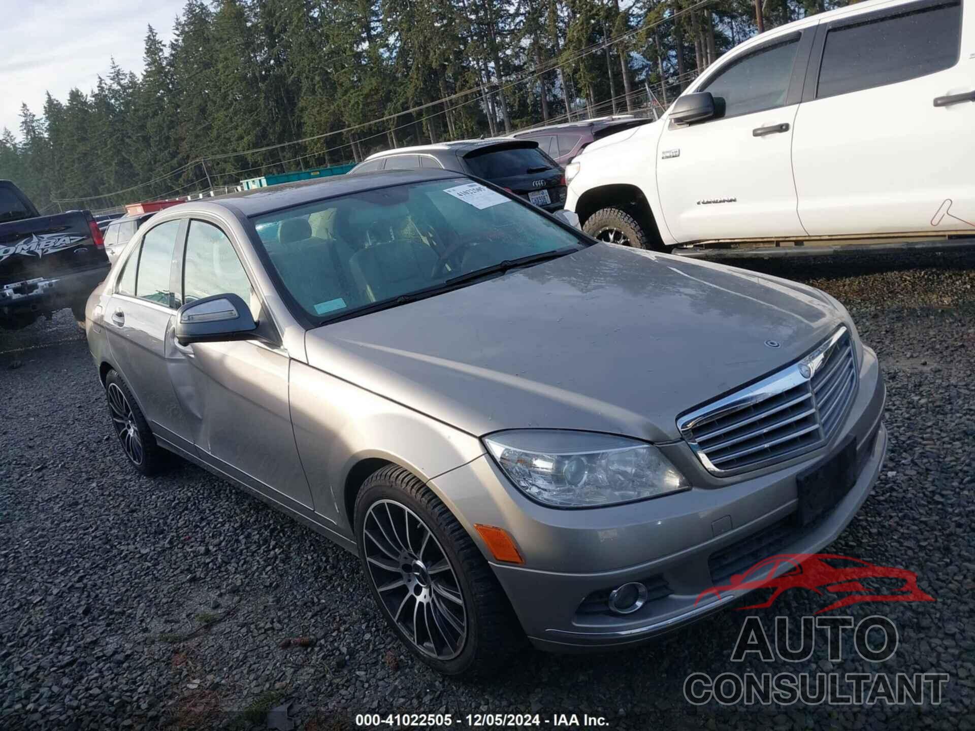 MERCEDES-BENZ C 300 2009 - WDDGF54X49F224437