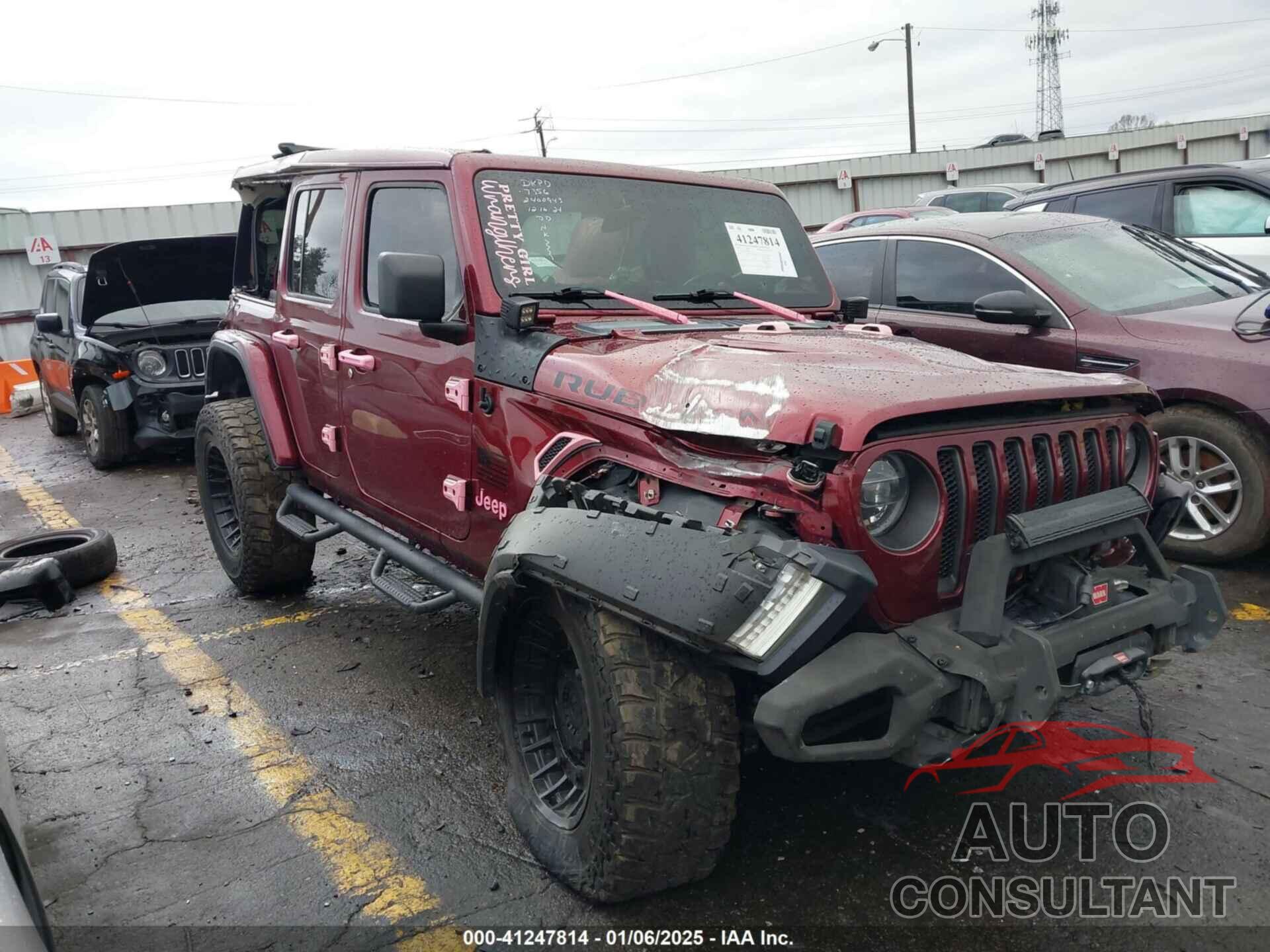 JEEP WRANGLER UNLIMITED 2021 - 1C4HJXFN1MW617356