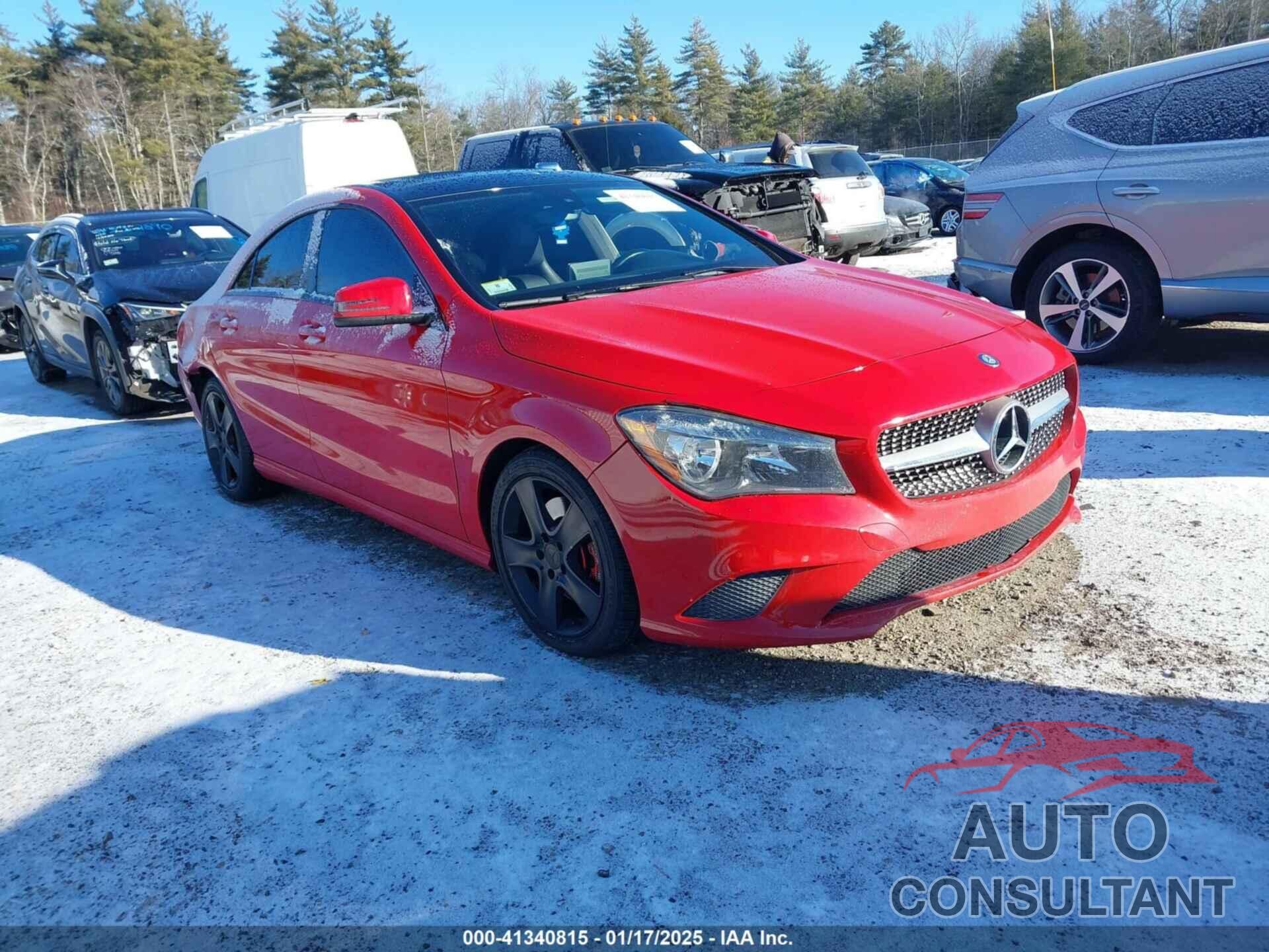 MERCEDES-BENZ CLA 250 2016 - WDDSJ4EB7GN331488