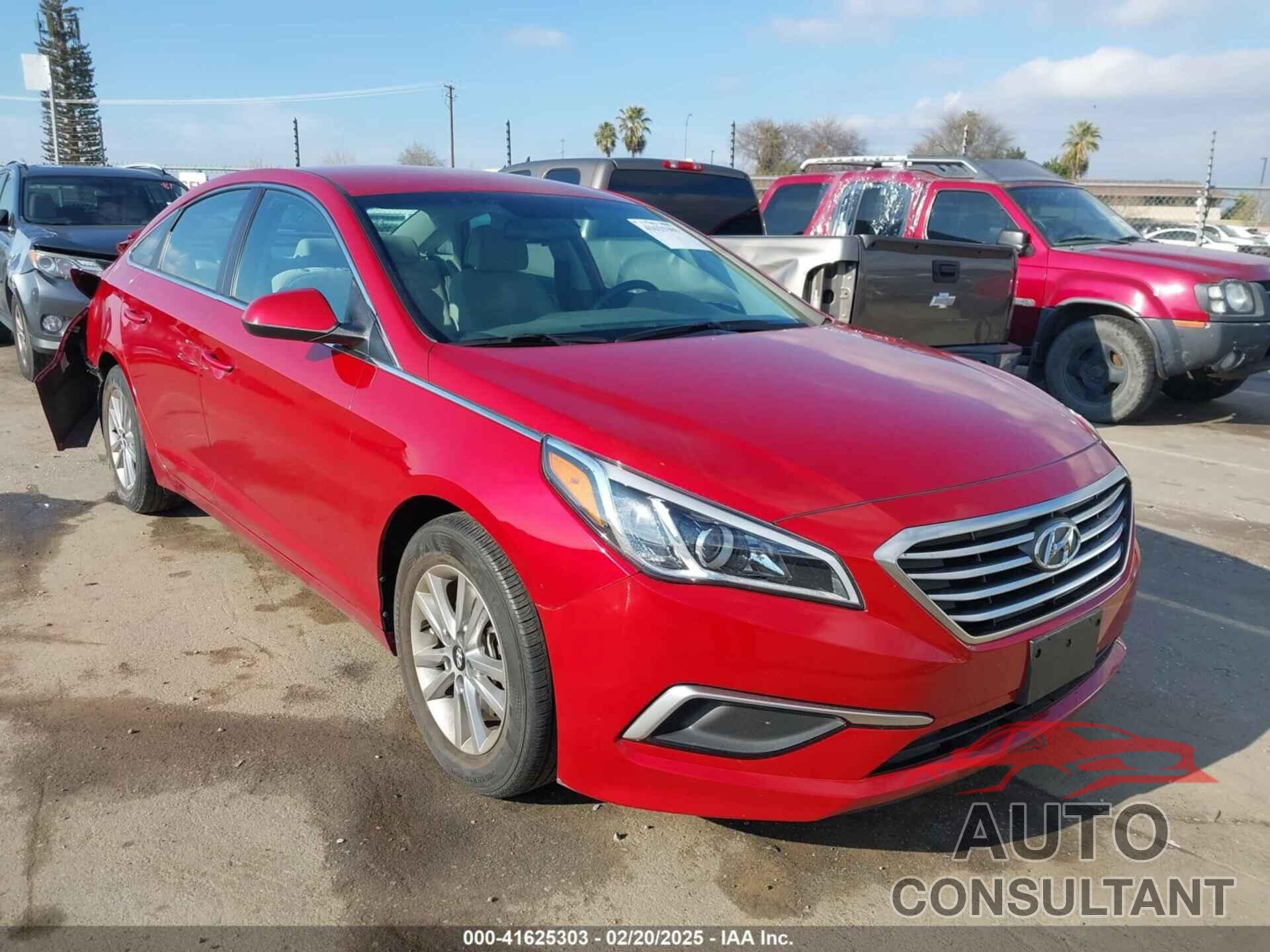 HYUNDAI SONATA 2017 - 5NPE24AF9HH497333