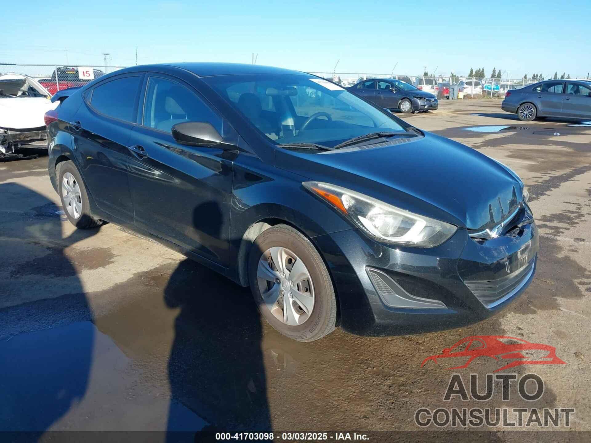 HYUNDAI ELANTRA 2016 - 5NPDH4AEXGH750823