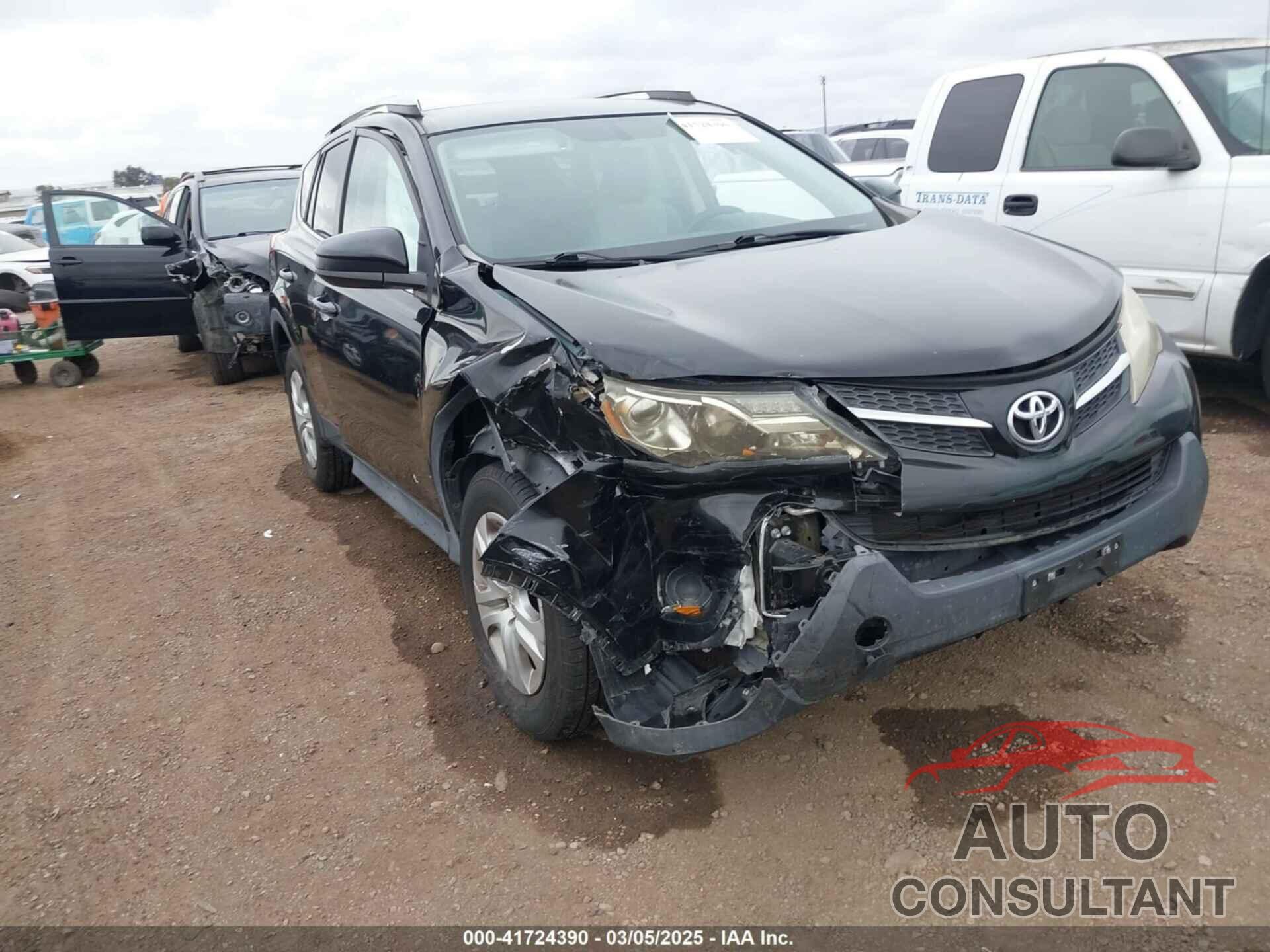 TOYOTA RAV4 2013 - 2T3ZFREV8DW071804