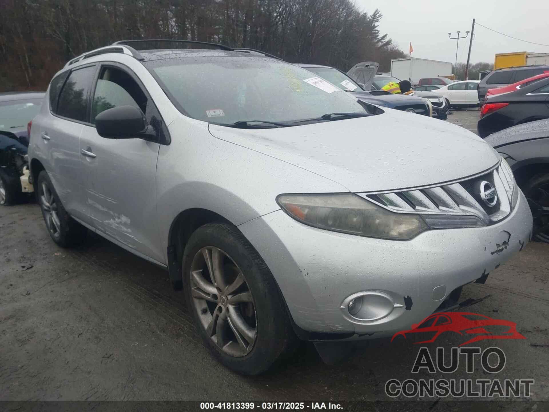NISSAN MURANO 2009 - JN8AZ18W19W115424