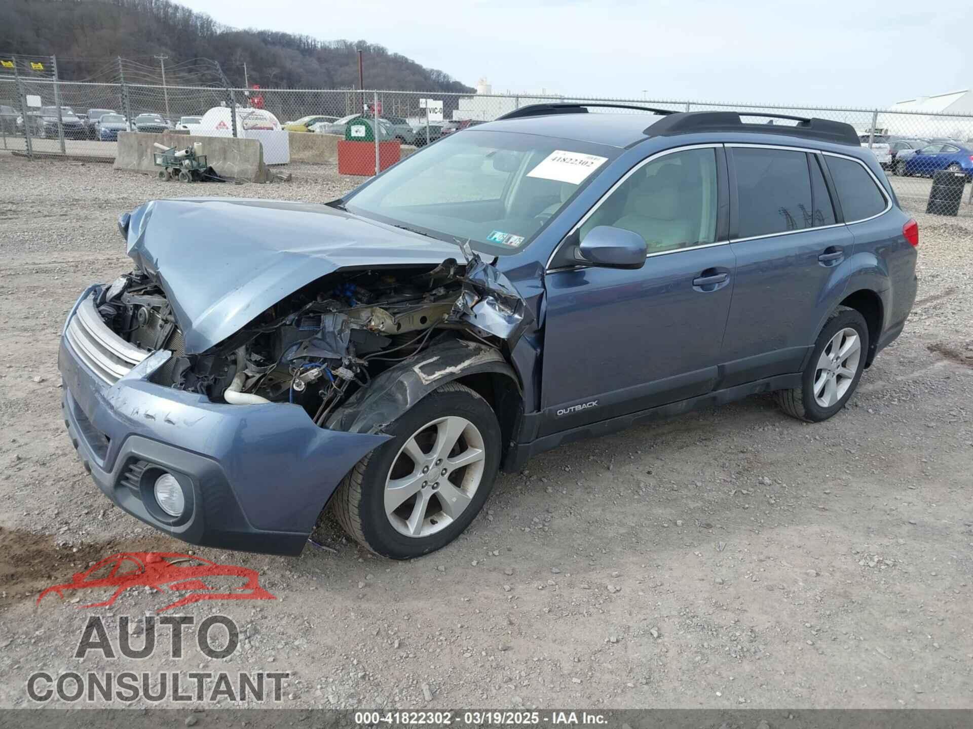 SUBARU OUTBACK 2014 - 4S4BRBCC5E3243515