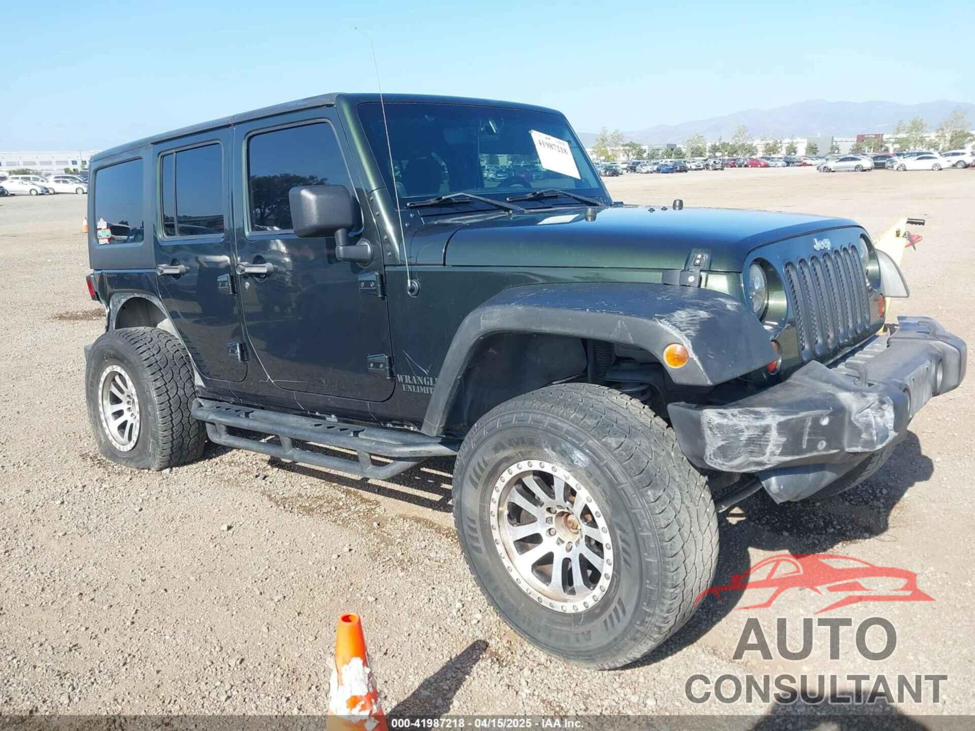 JEEP WRANGLER UNLIMITED 2011 - 1J4BA3H10BL512812