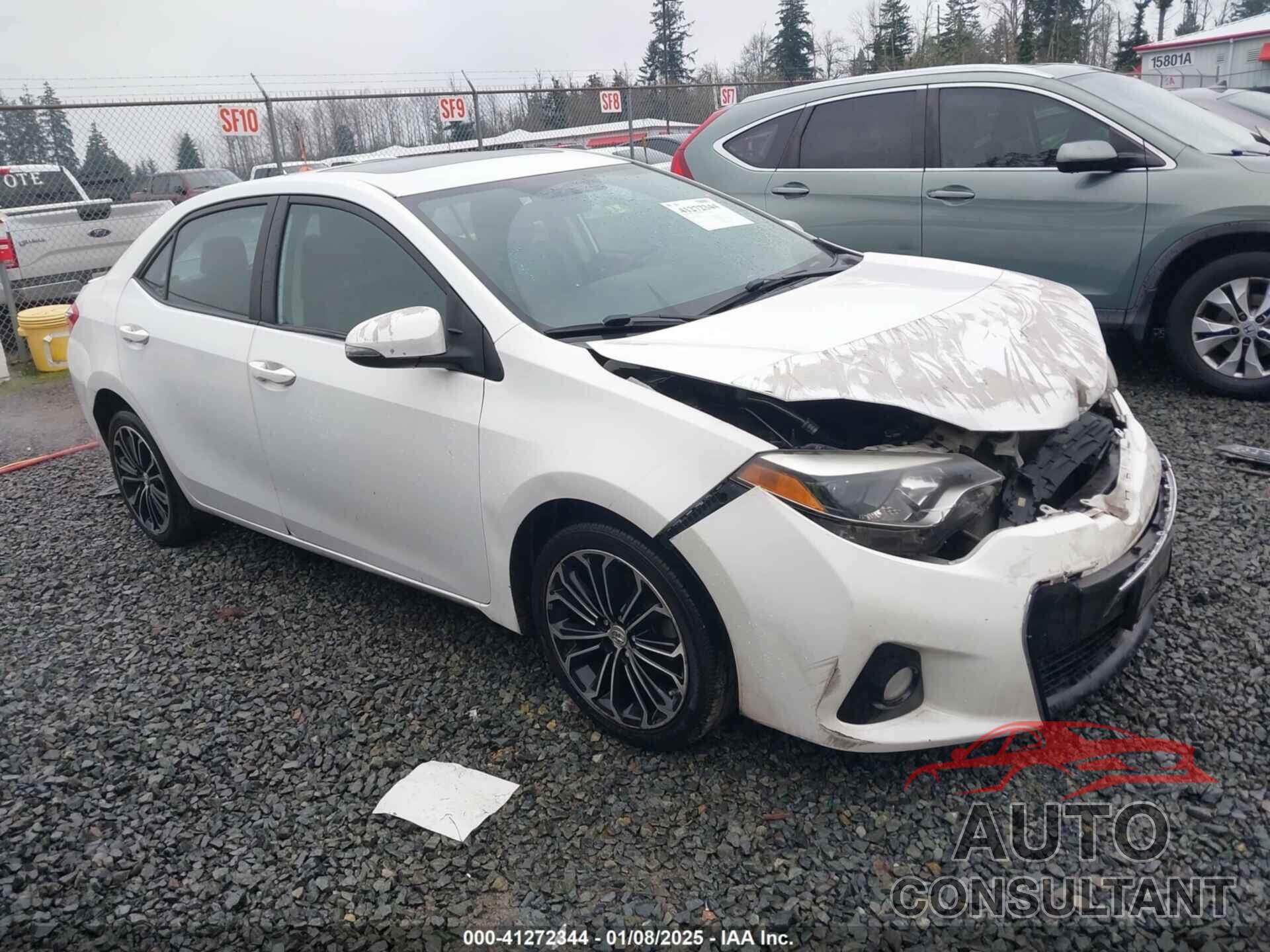 TOYOTA COROLLA 2015 - 2T1BURHE9FC230118