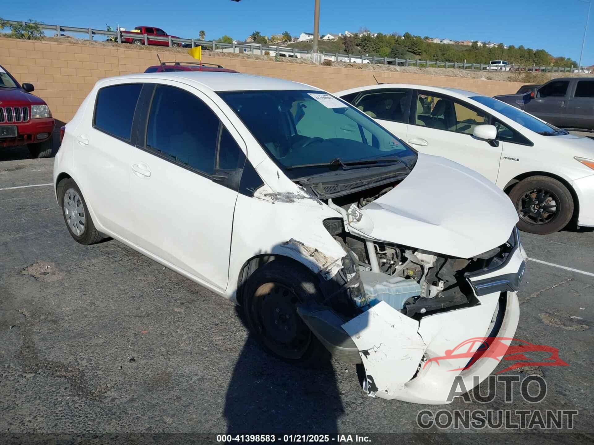 TOYOTA YARIS 2015 - VNKKTUD38FA046276