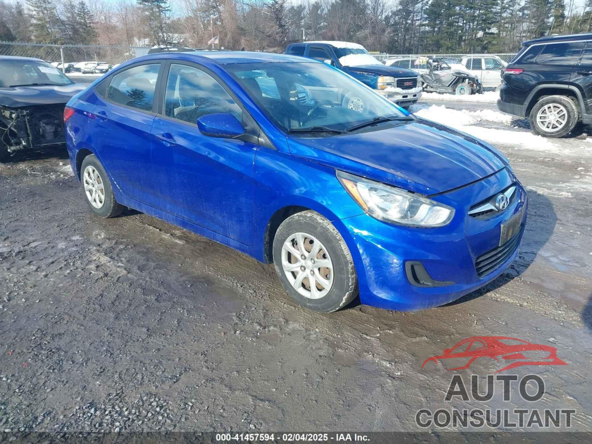 HYUNDAI ACCENT 2013 - KMHCT4AE0DU281328