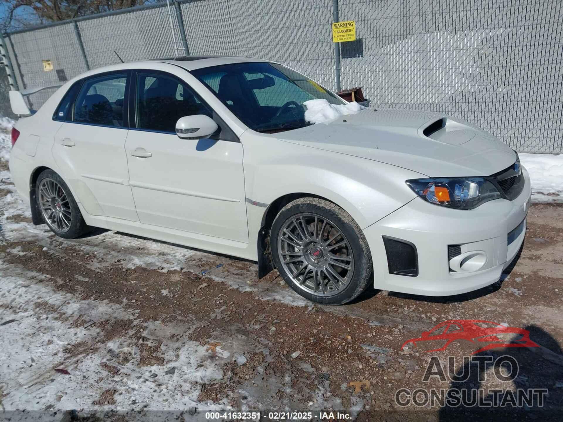 SUBARU IMPREZA WRX STI 2011 - JF1GV8J66BL525475