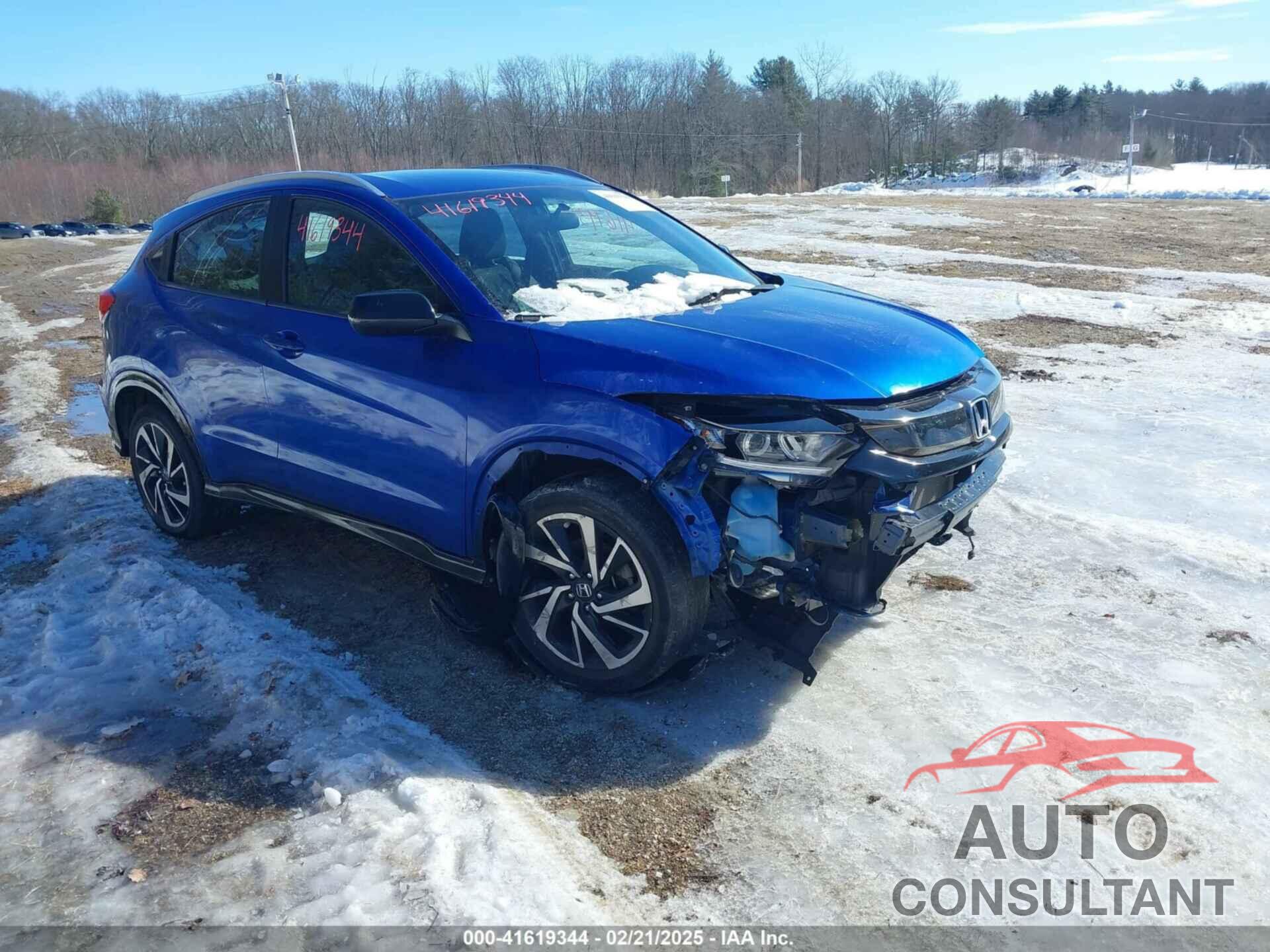 HONDA HR-V 2019 - 3CZRU6H10KG707104