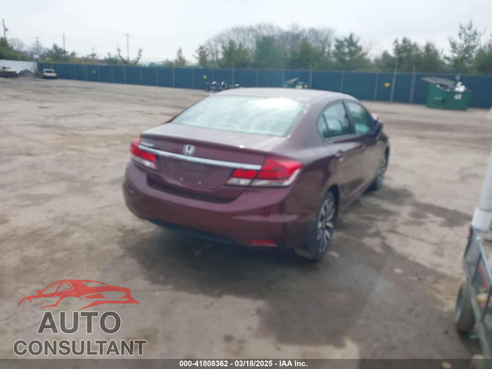 HONDA CIVIC 2014 - 19XFB2F92EE056896
