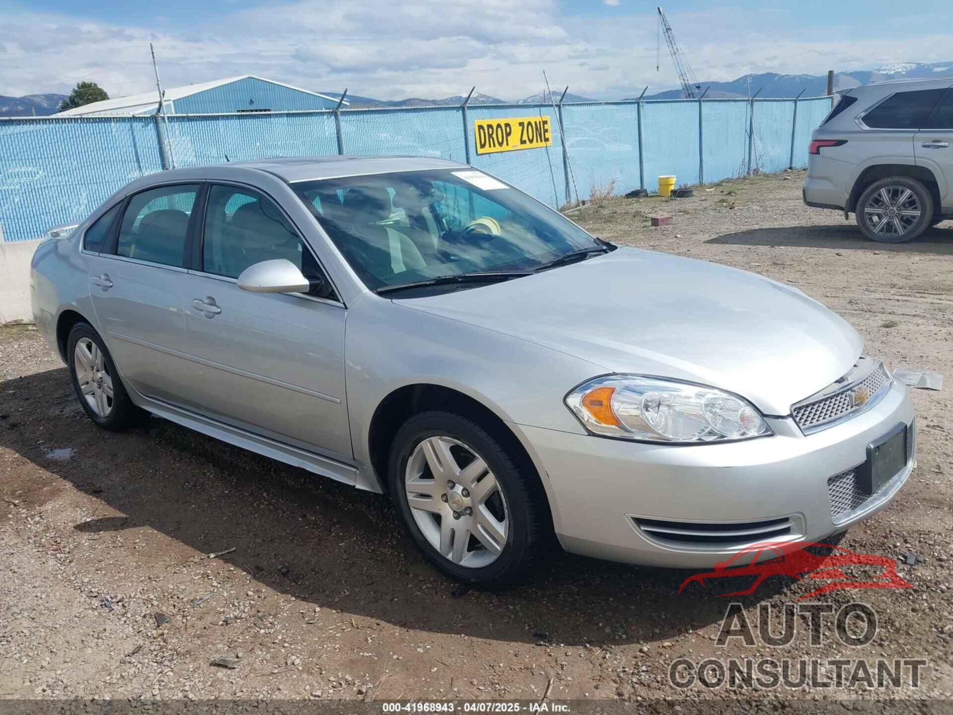 CHEVROLET IMPALA 2012 - 2G1WG5E39C1270240