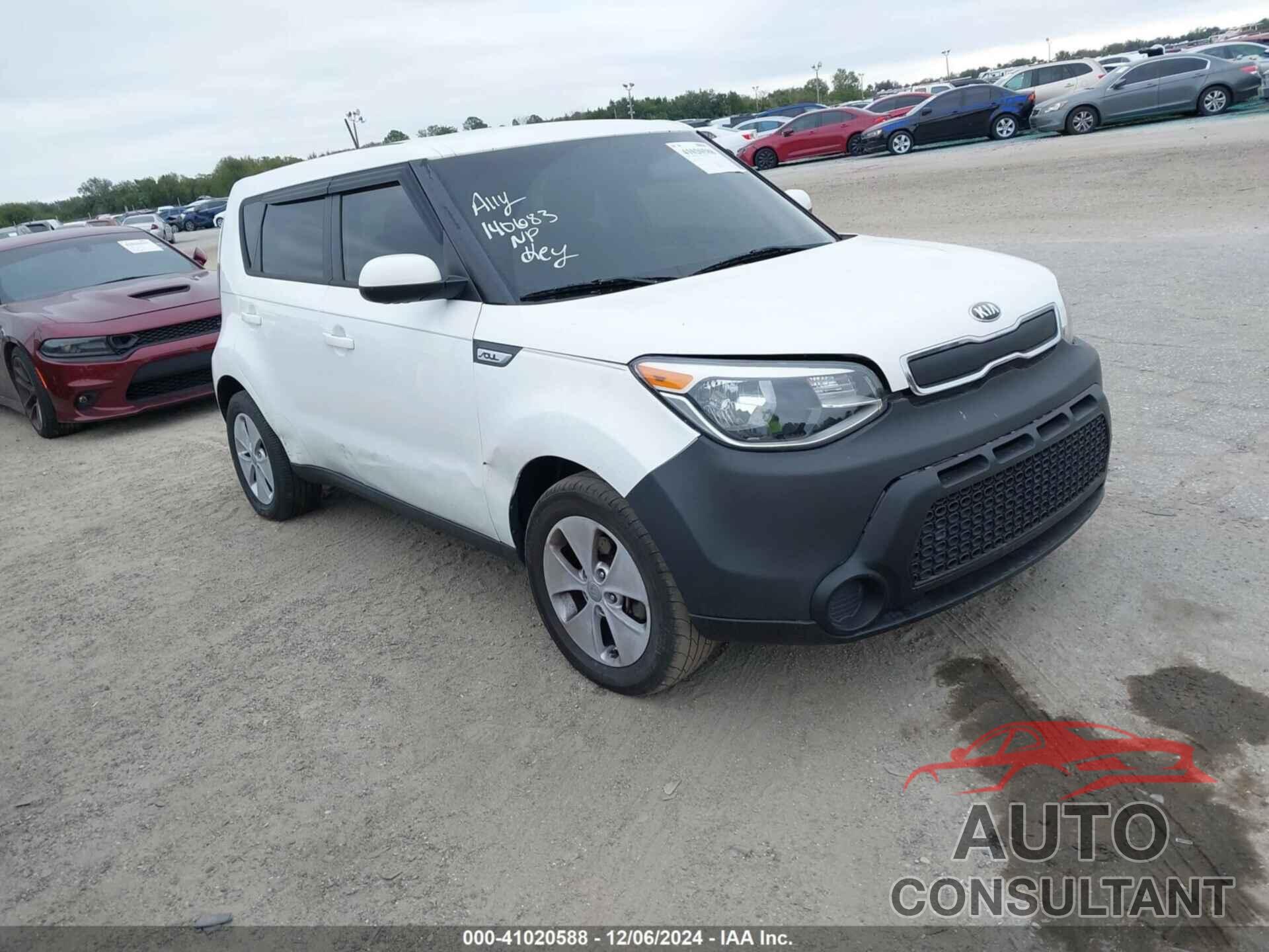 KIA SOUL 2015 - KNDJN2A24F7140683