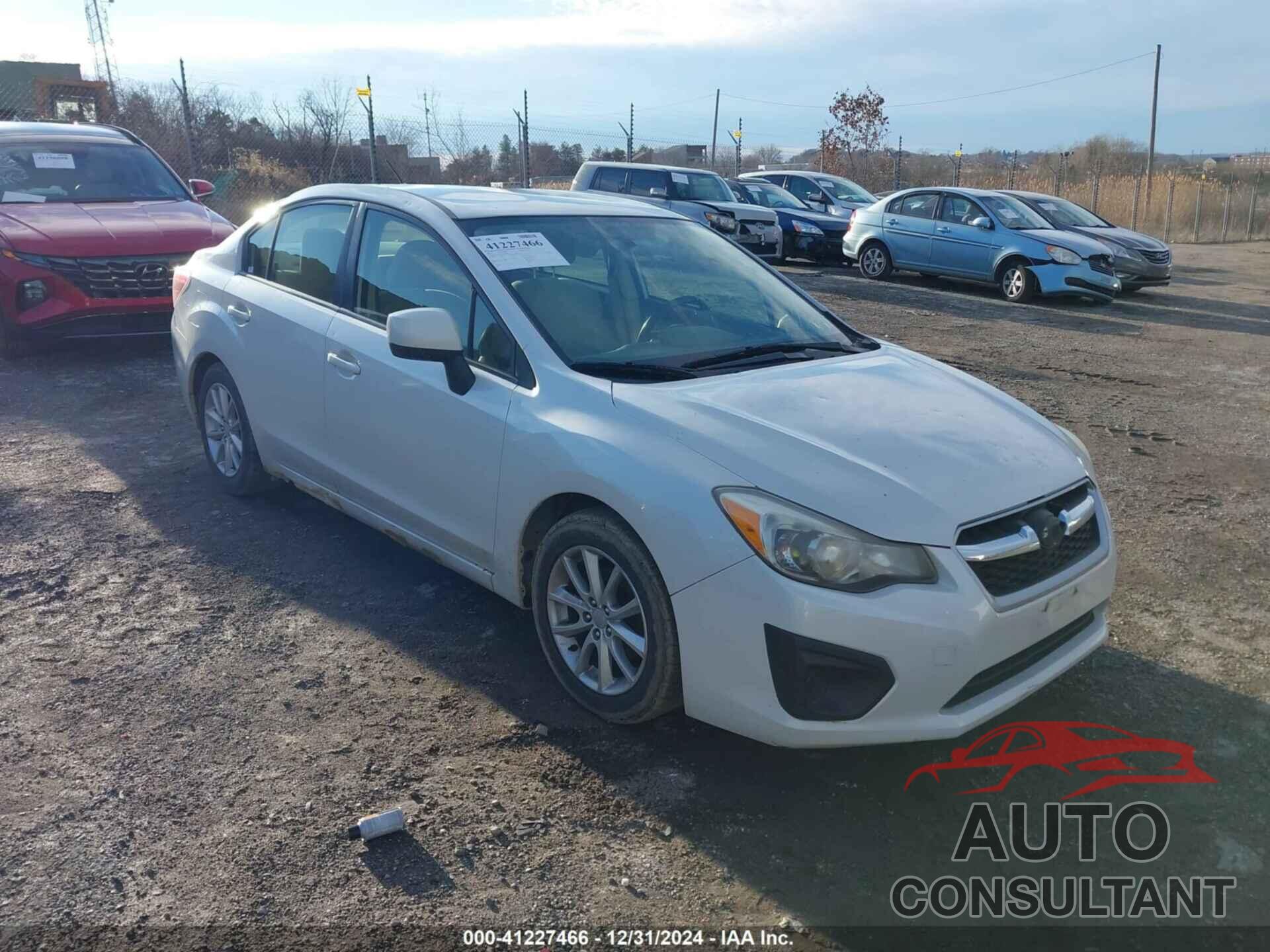 SUBARU IMPREZA 2012 - JF1GJAC60CH023002