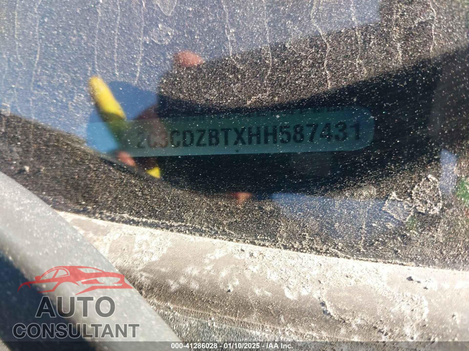 DODGE CHALLENGER 2017 - 2C3CDZBTXHH587431