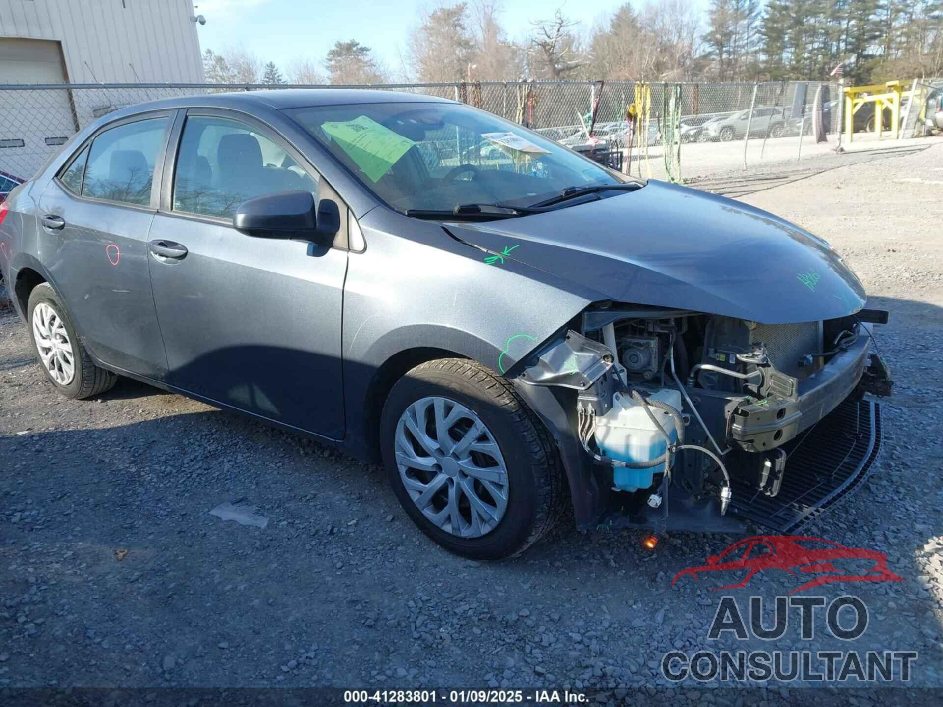 TOYOTA COROLLA 2019 - 2T1BURHE1KC216062
