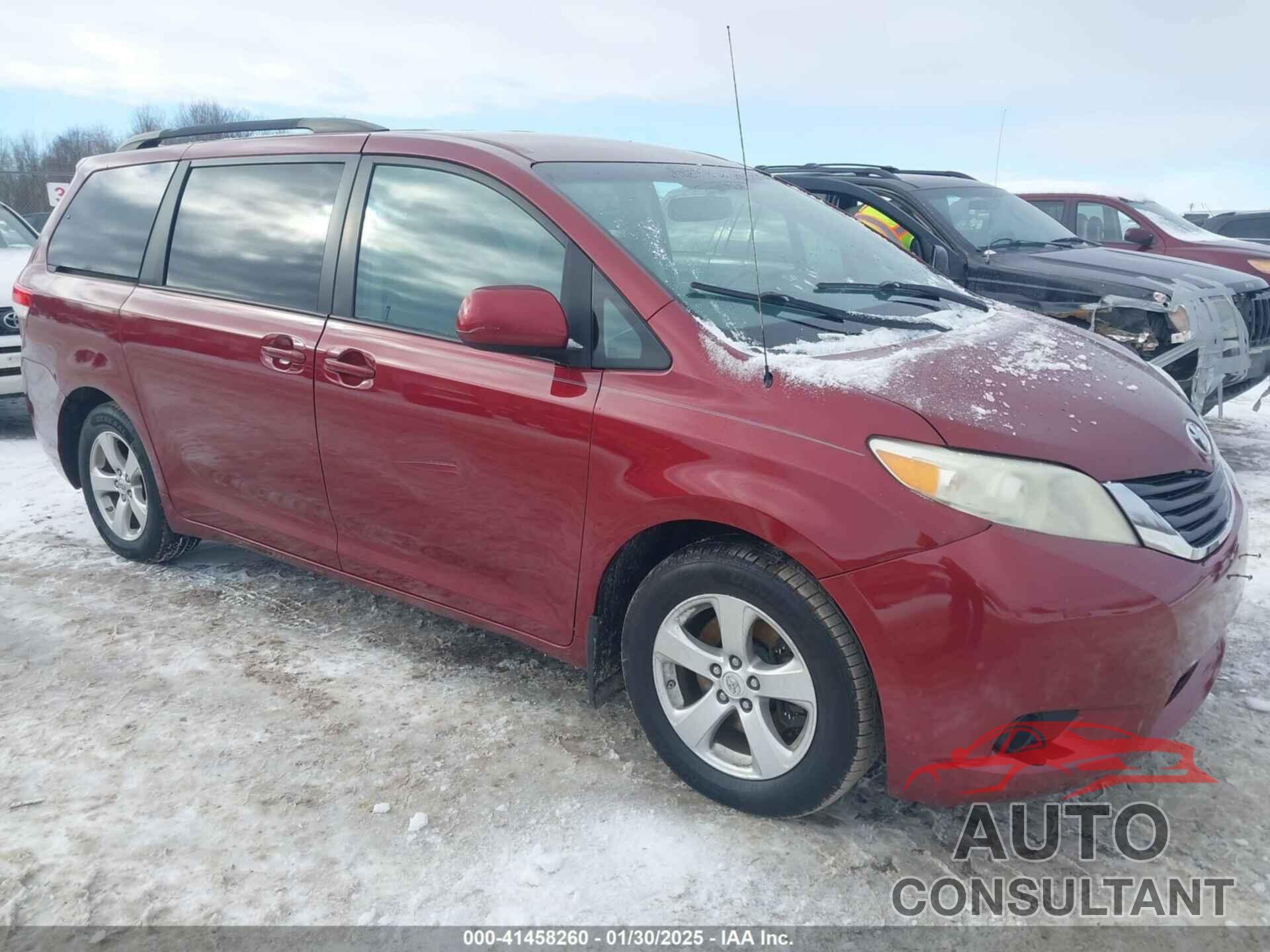 TOYOTA SIENNA 2012 - 5TDKK3DC4CS205637