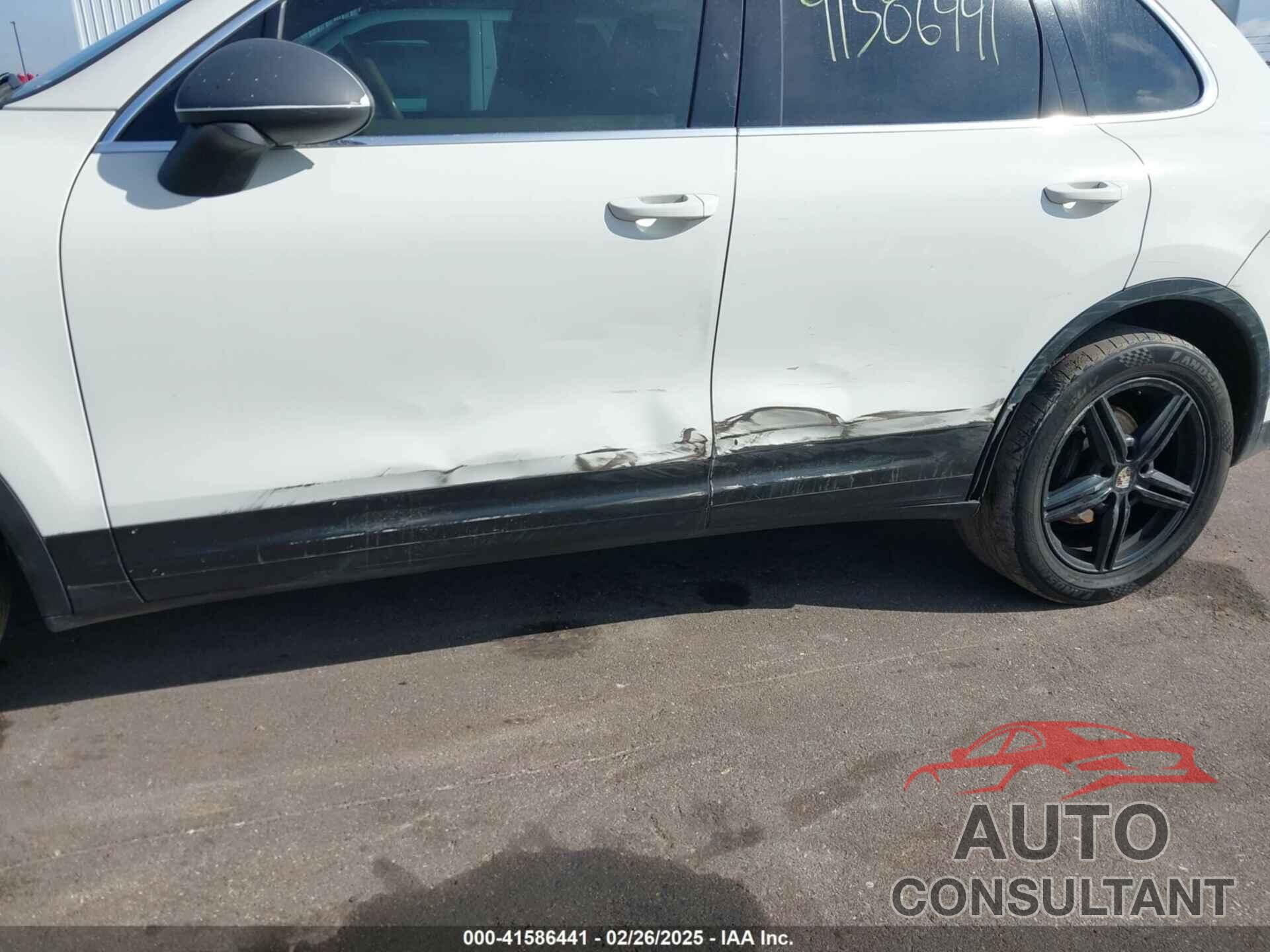 PORSCHE CAYENNE 2012 - WP1AA2A2XCLA03020