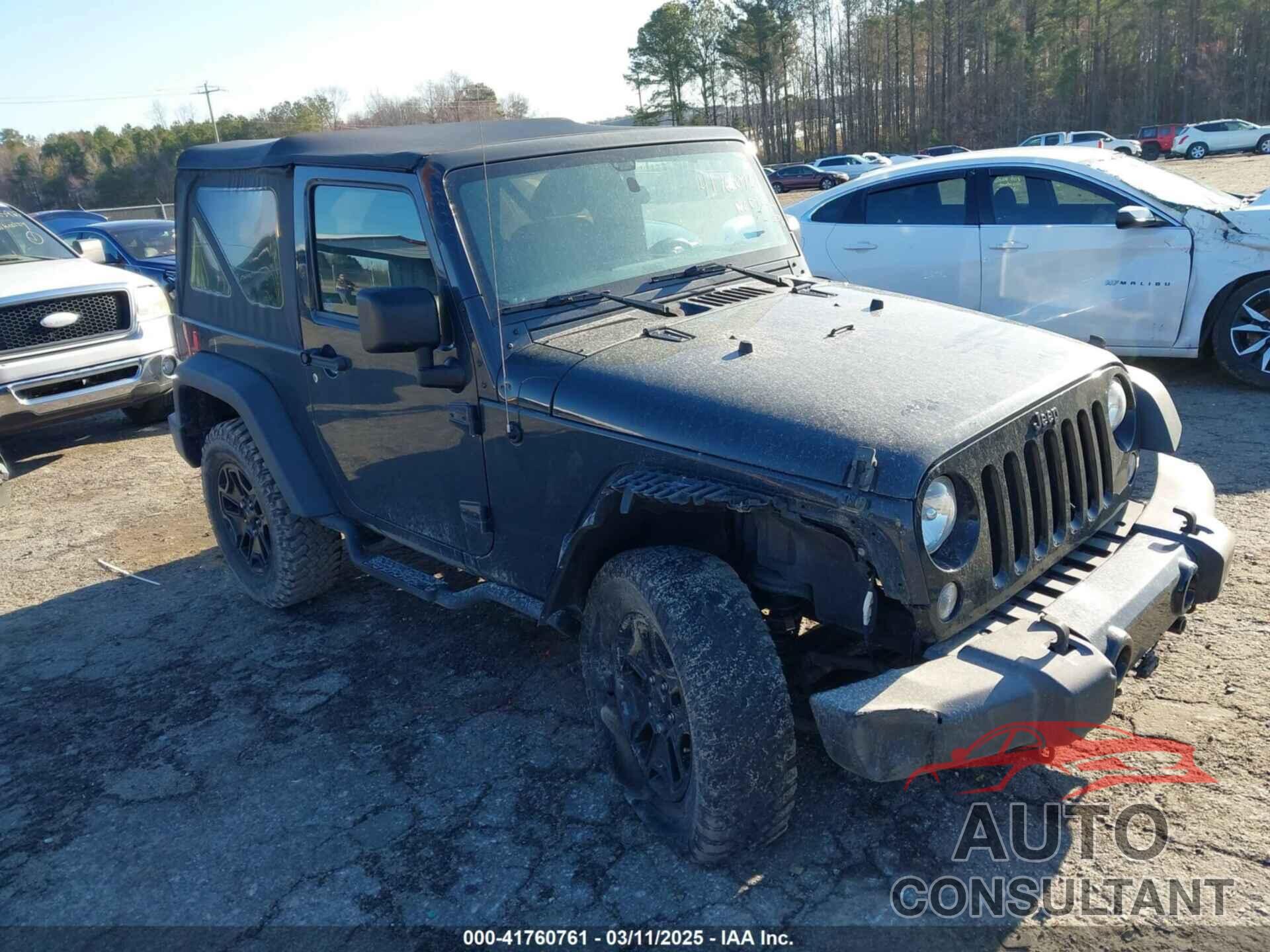 JEEP WRANGLER 2016 - 1C4AJWAG3GL173696