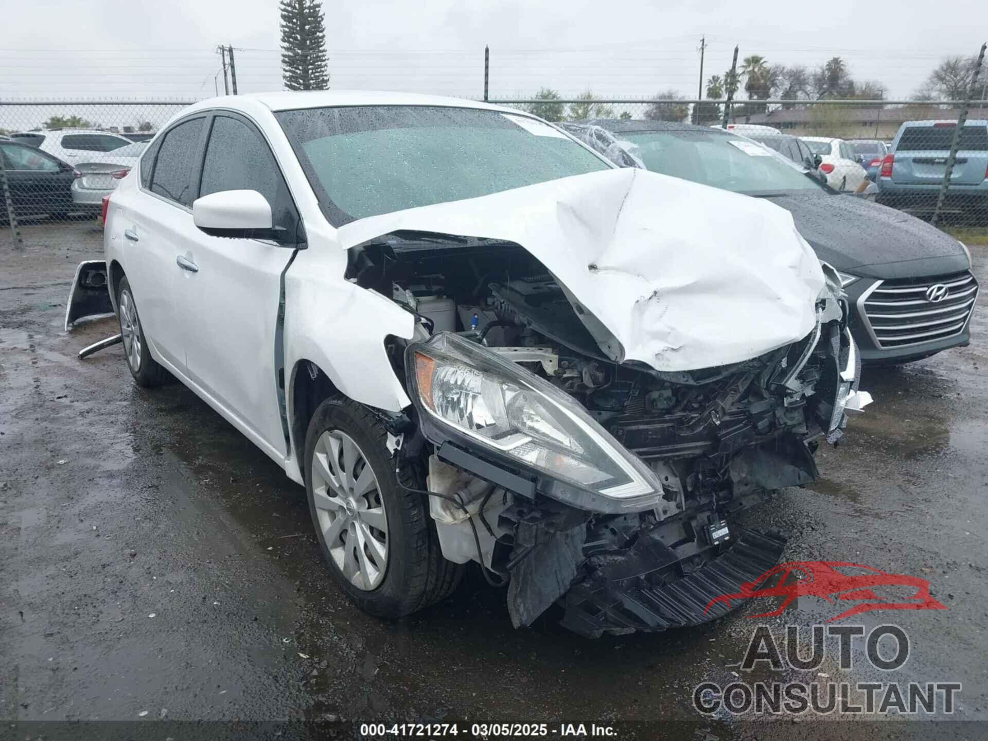 NISSAN SENTRA 2018 - 3N1AB7AP4JY329359