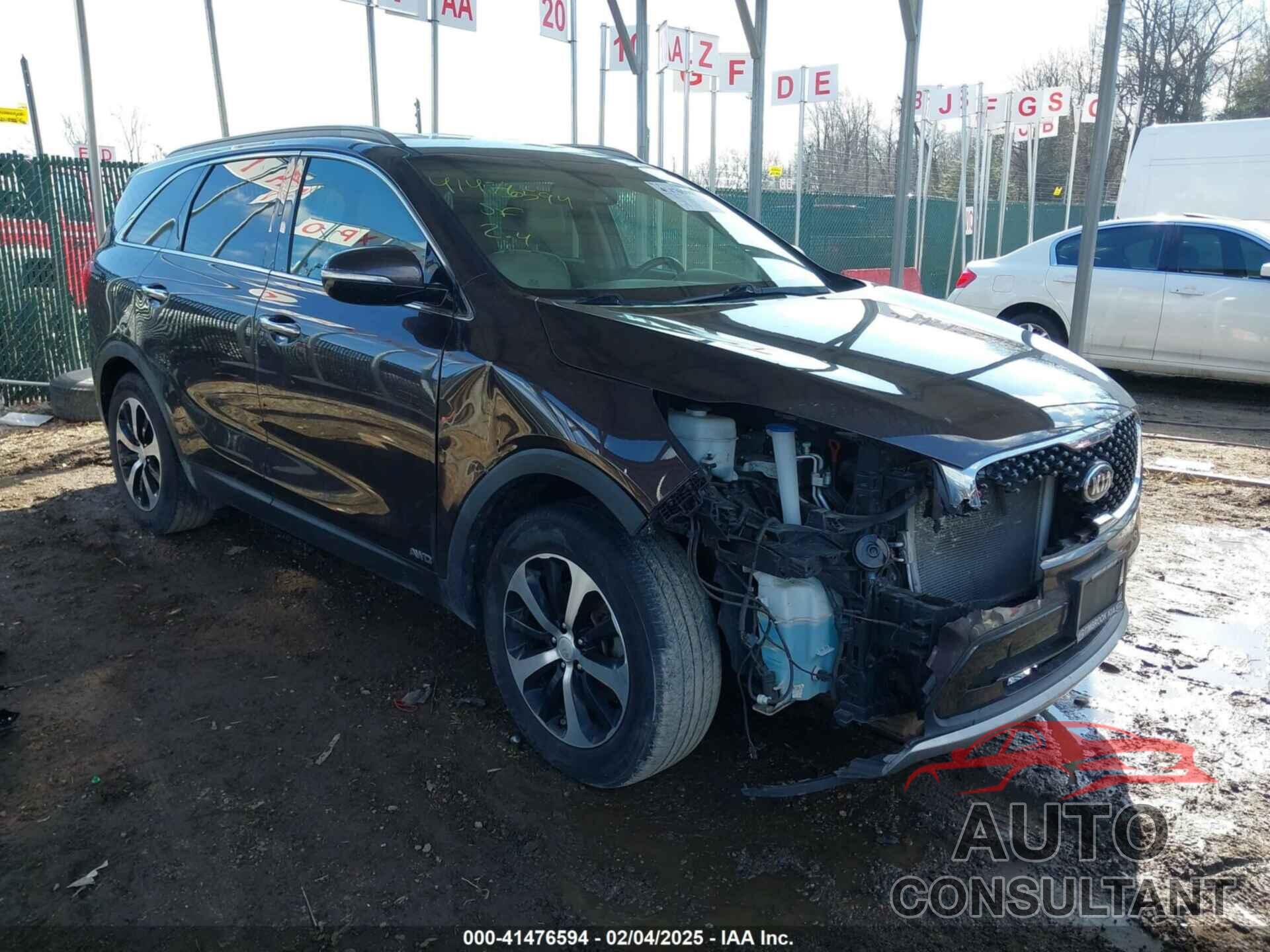 KIA SORENTO 2016 - 5XYPHDA12GG020664