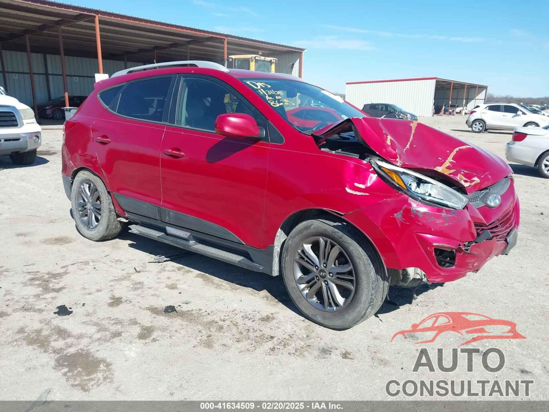 HYUNDAI TUCSON 2014 - KM8JUCAG0EU808625