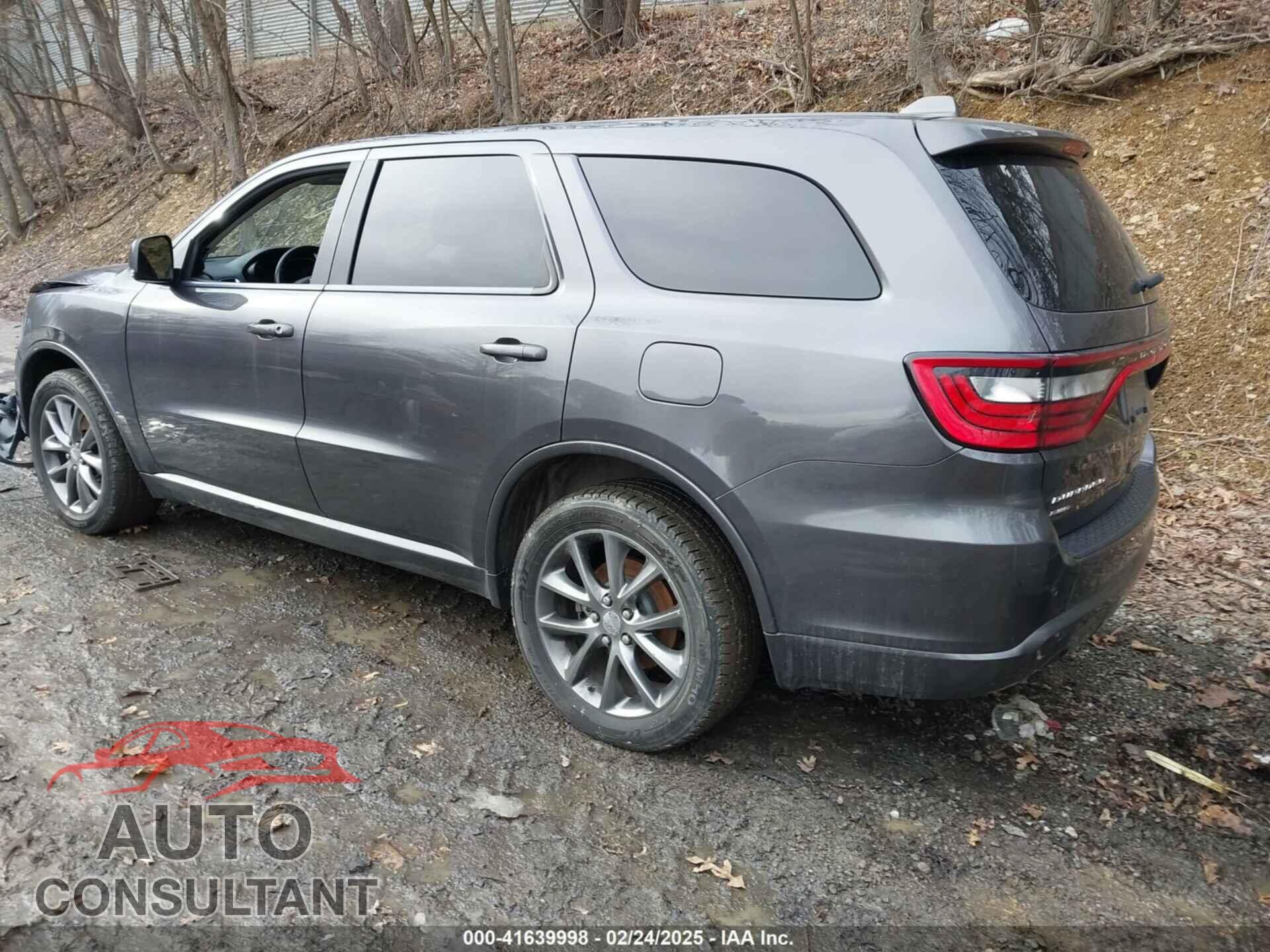 DODGE DURANGO 2017 - 1C4RDJDG3HC697831