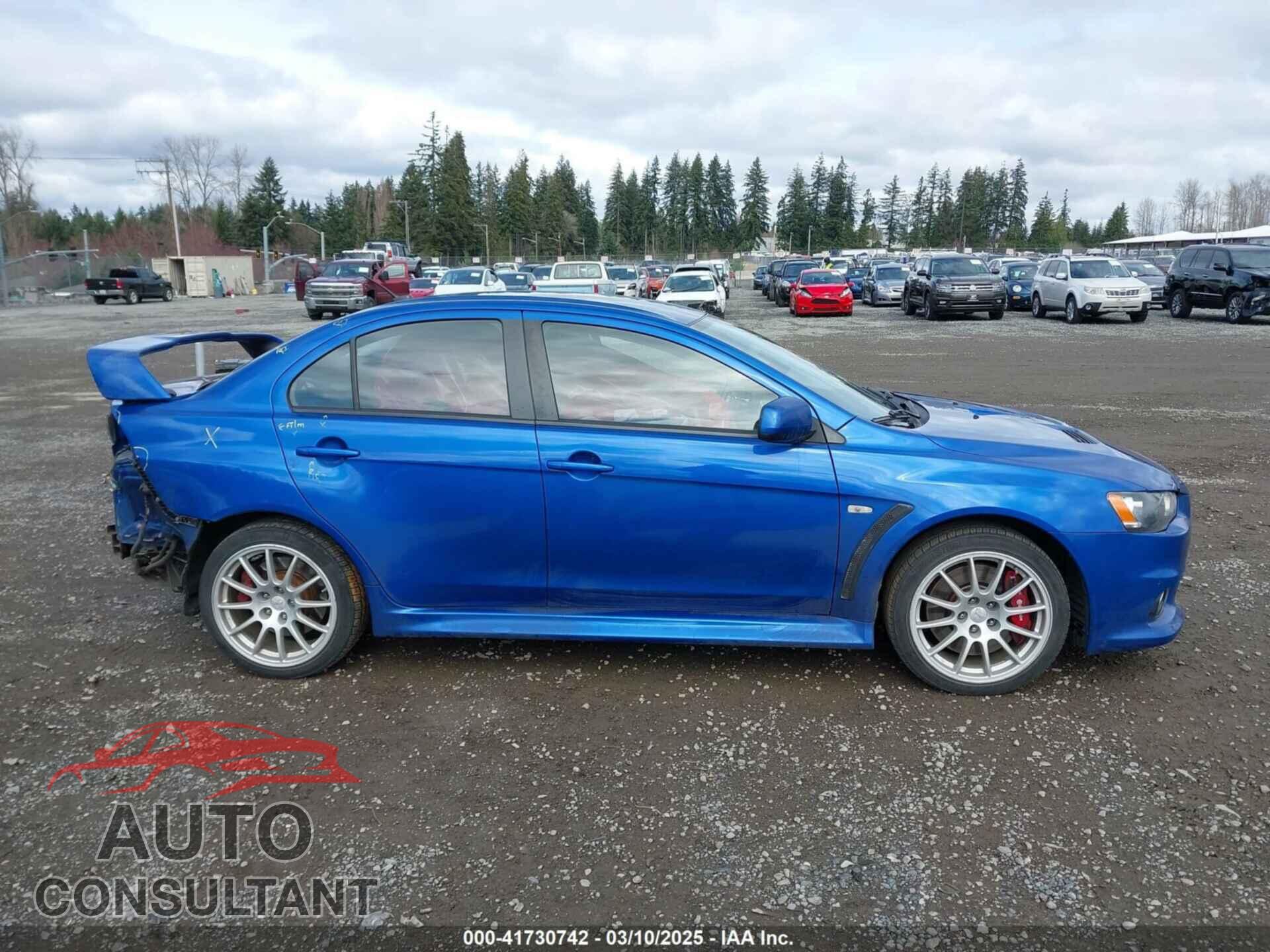 MITSUBISHI LANCER EVOLUTION 2015 - JA32W8FV4FU012578