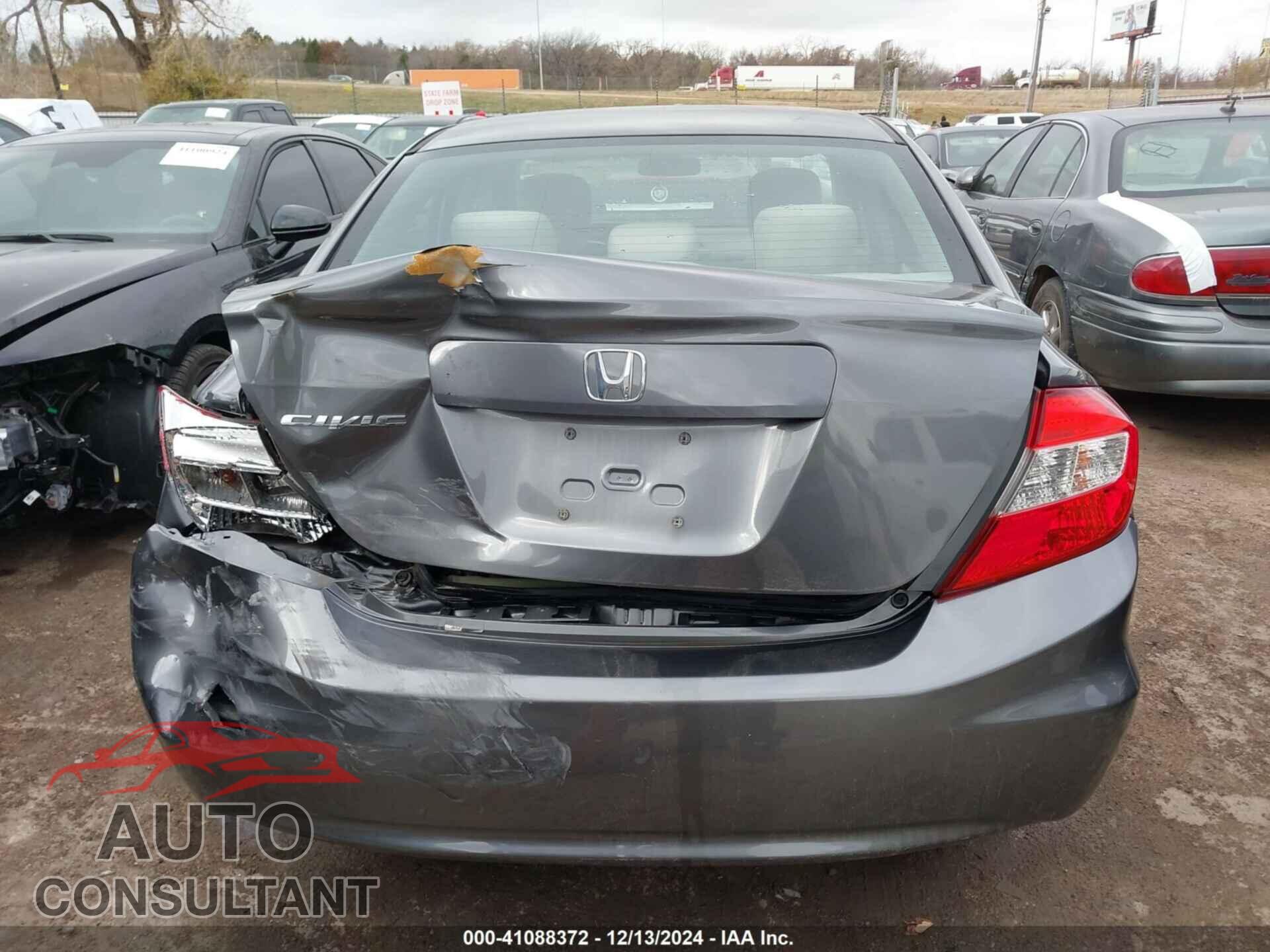 HONDA CIVIC 2012 - 2HGFB2F50CH605592