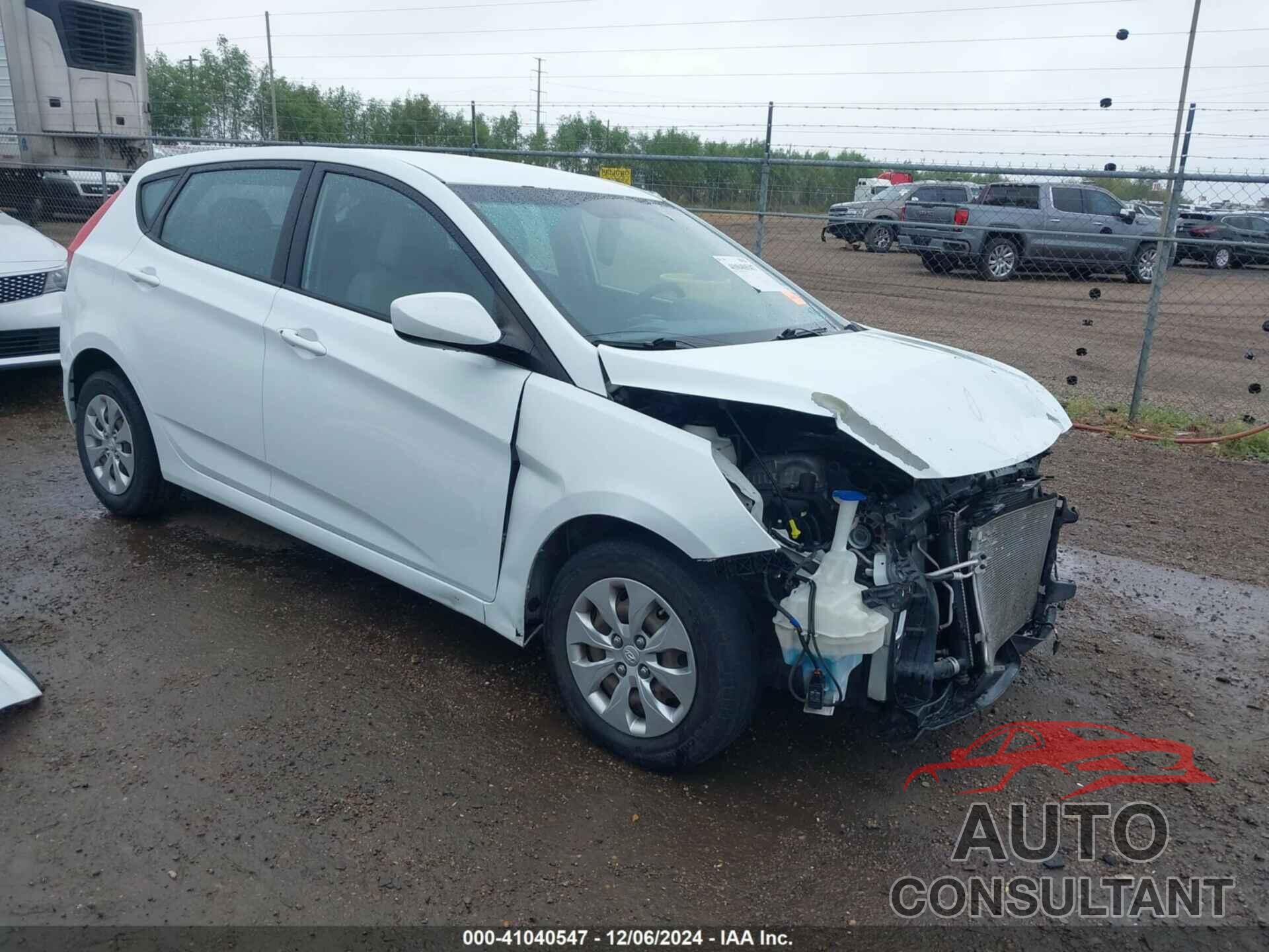 HYUNDAI ACCENT 2015 - KMHCT5AE2FU233399