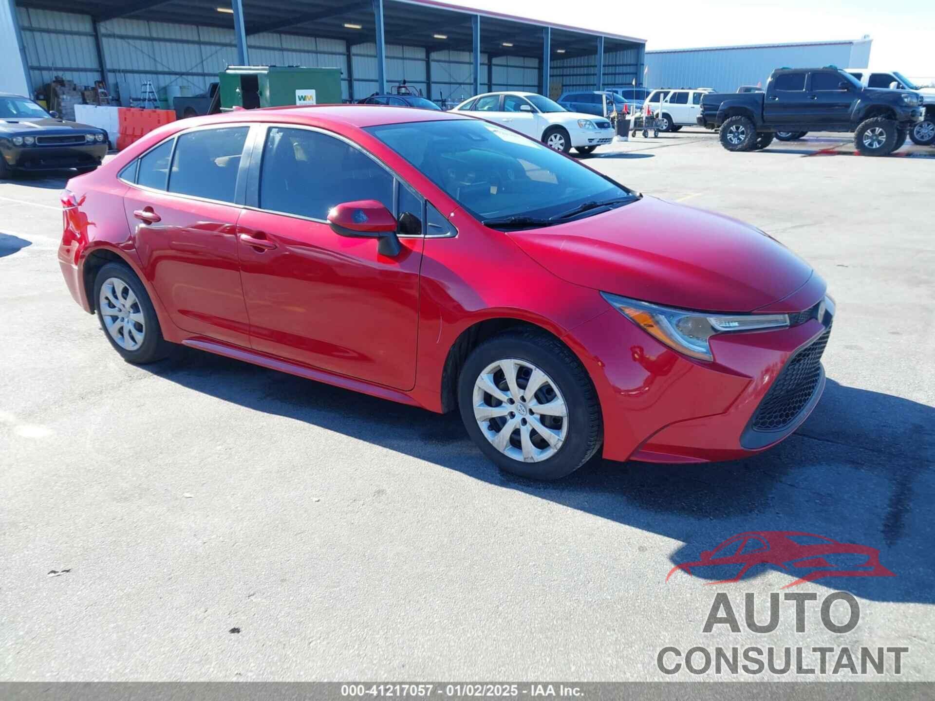 TOYOTA COROLLA 2020 - JTDEPRAE6LJ009686